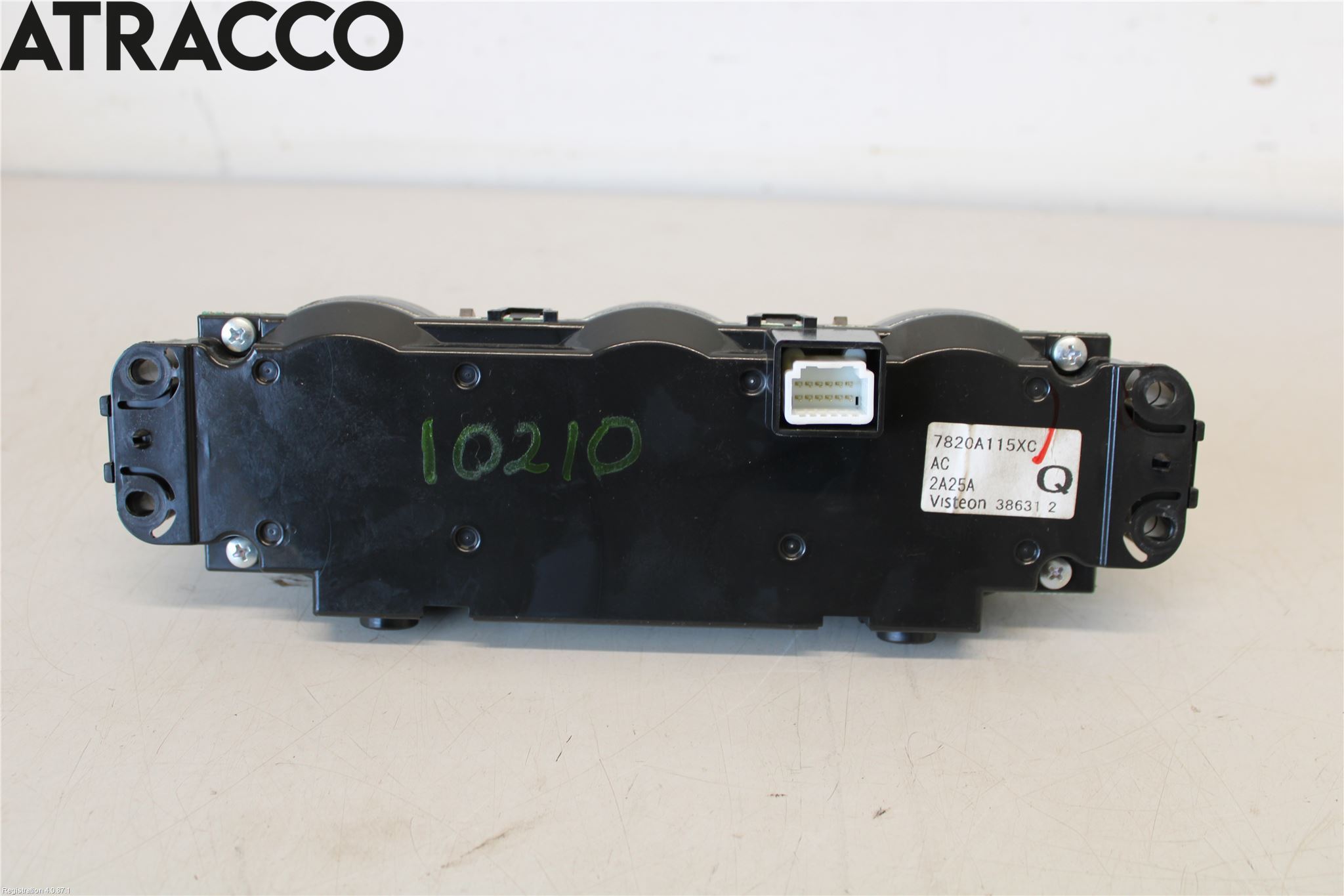 Mitsubishi ASX 10-22 Varme Ac Betjening-Display