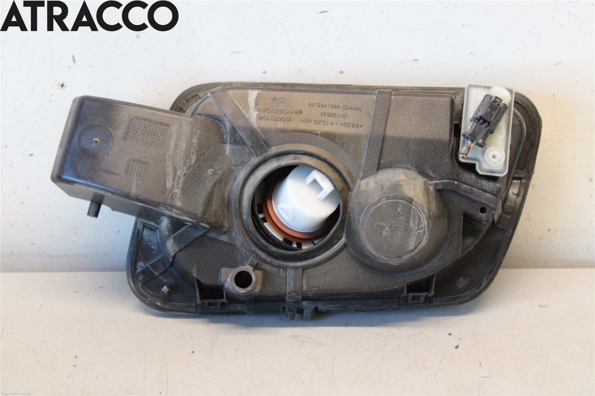 Peugeot 5008 17-24 Drivstoff Tankluke