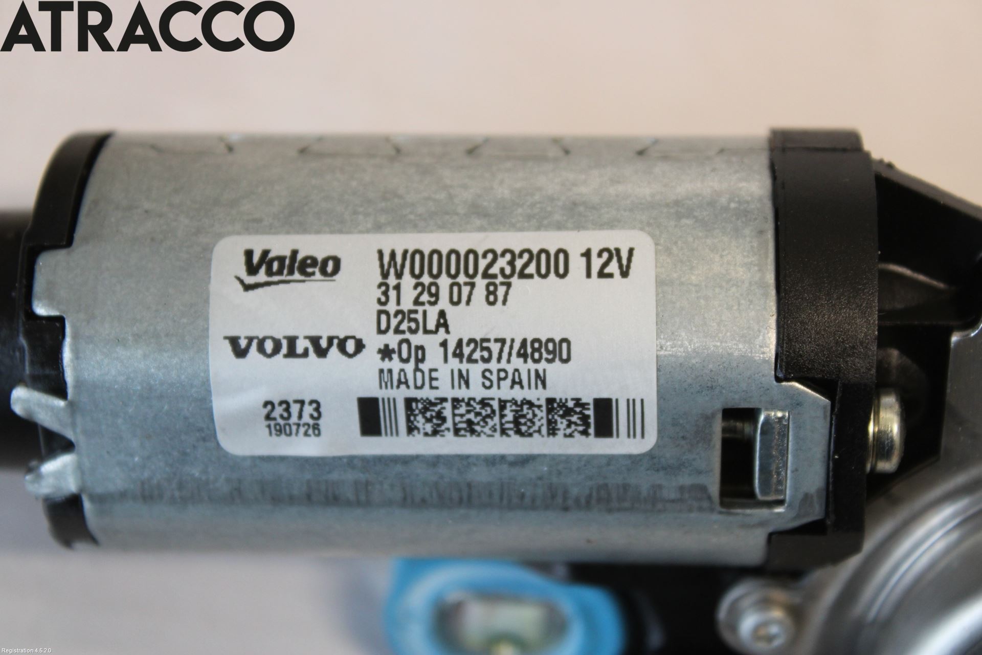 Volvo V70 14-16 Viskermotor Bakluke