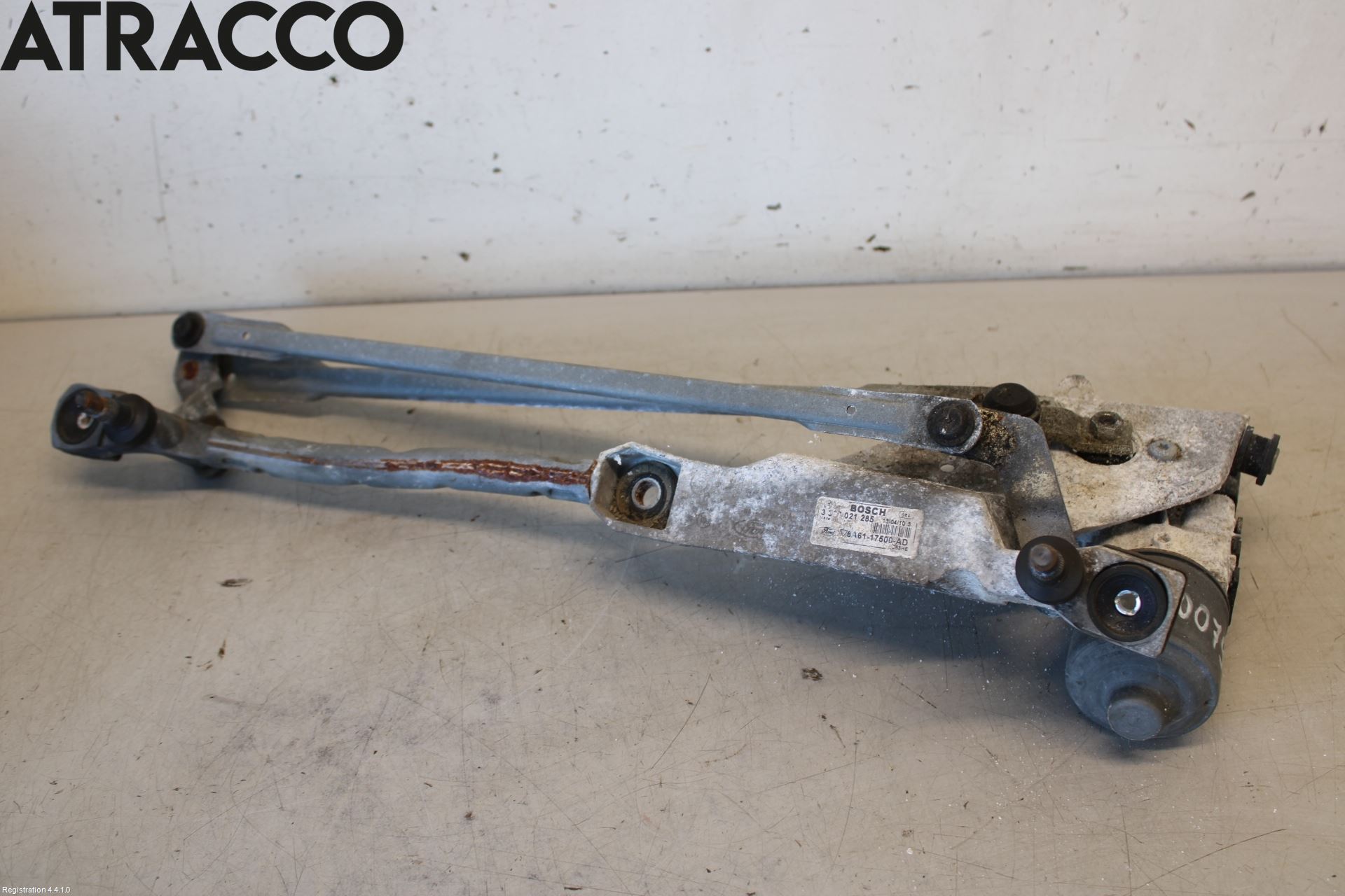 Ford FIESTA 09-12 Viskermotor Frontrute