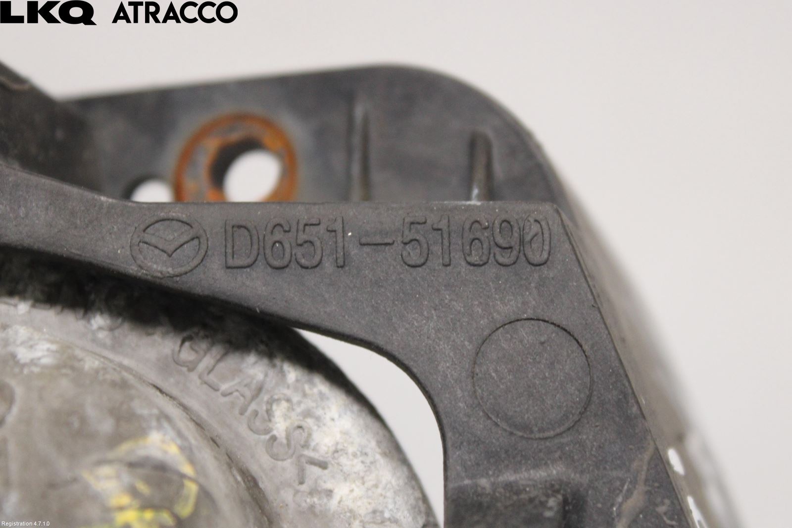 Mazda 2 (DE) 08-15 Frontlykt-Kurve-Tåkelys