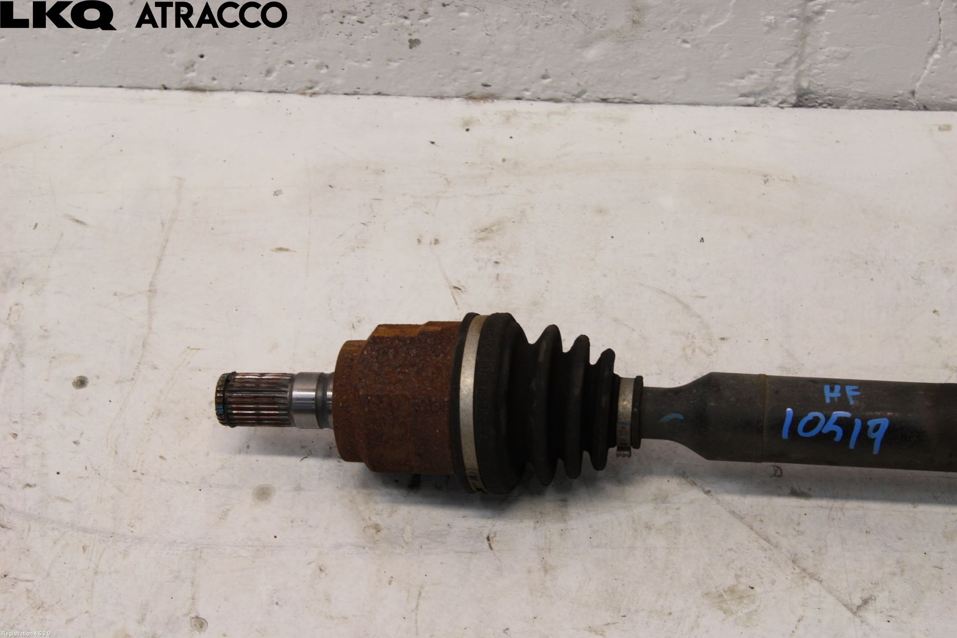 Kia SOUL 09- Drivaksel Foran Kompl Høyre