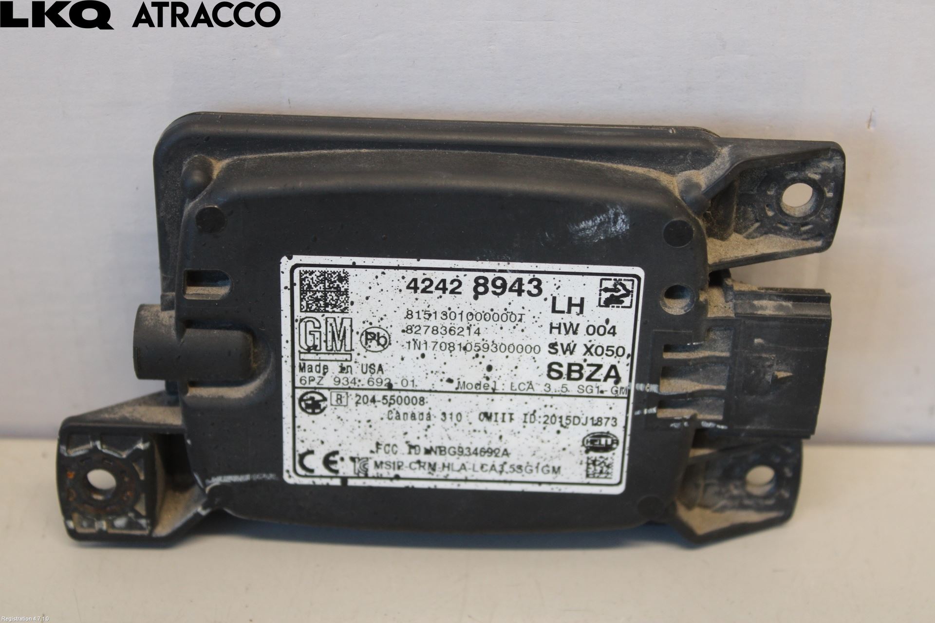 Opel AMPERA 17- Sensor Kollisjonsbeskyttelse