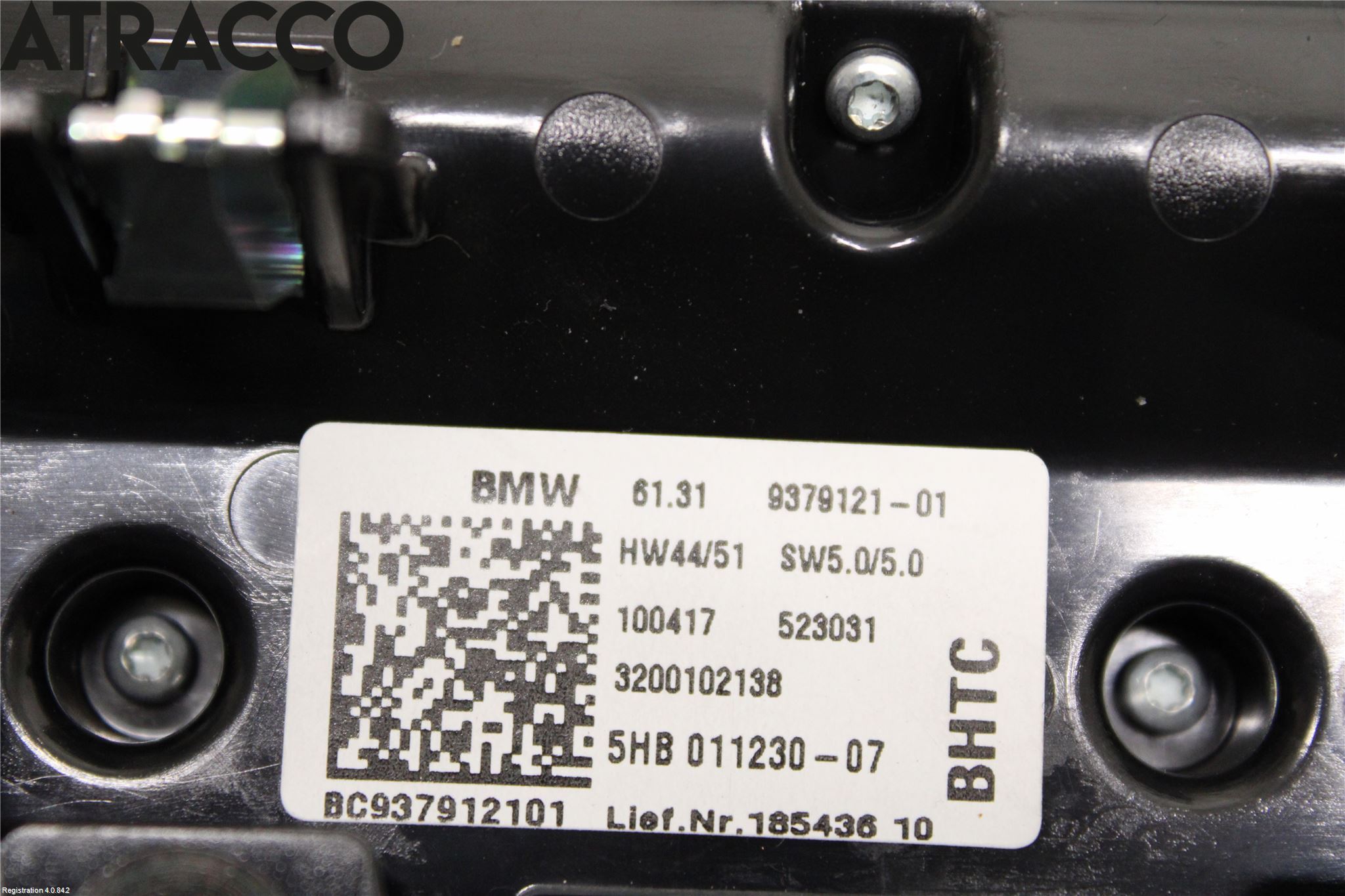 BMW i3 I01 13-22 Varme Ac Betjening-Display