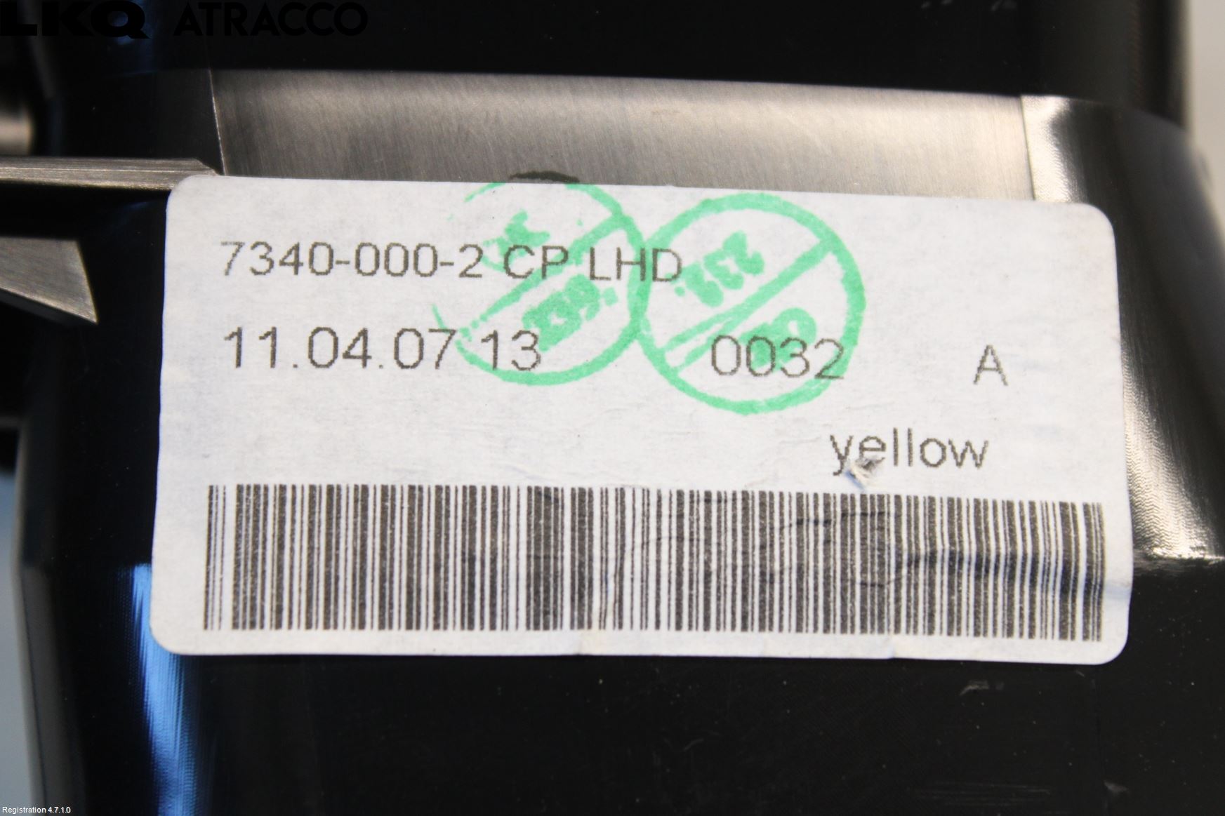 Volvo V60 11-13 Dashbord Kanal - Dyse