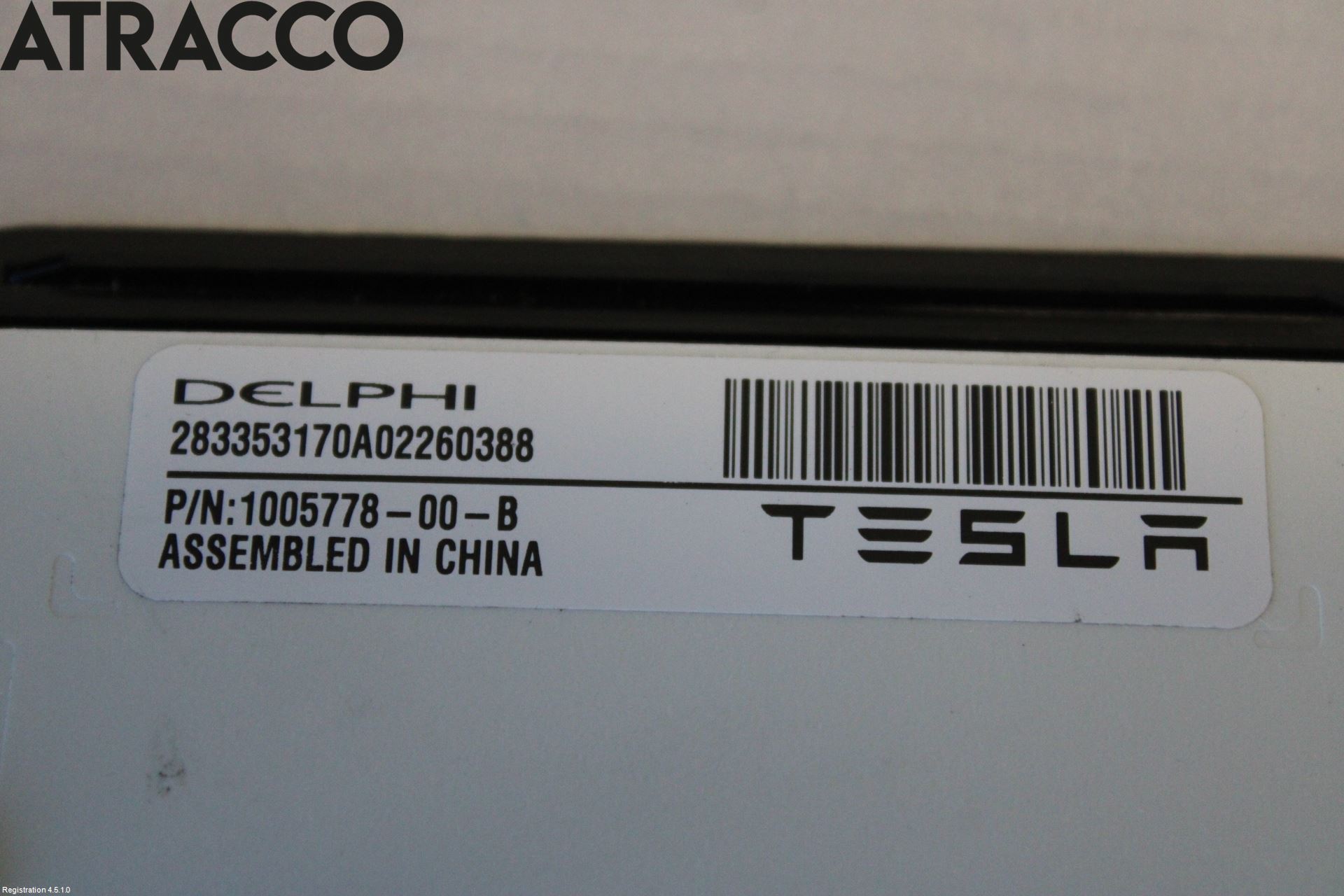 Tesla MODEL S 13- Sensor Øvrig