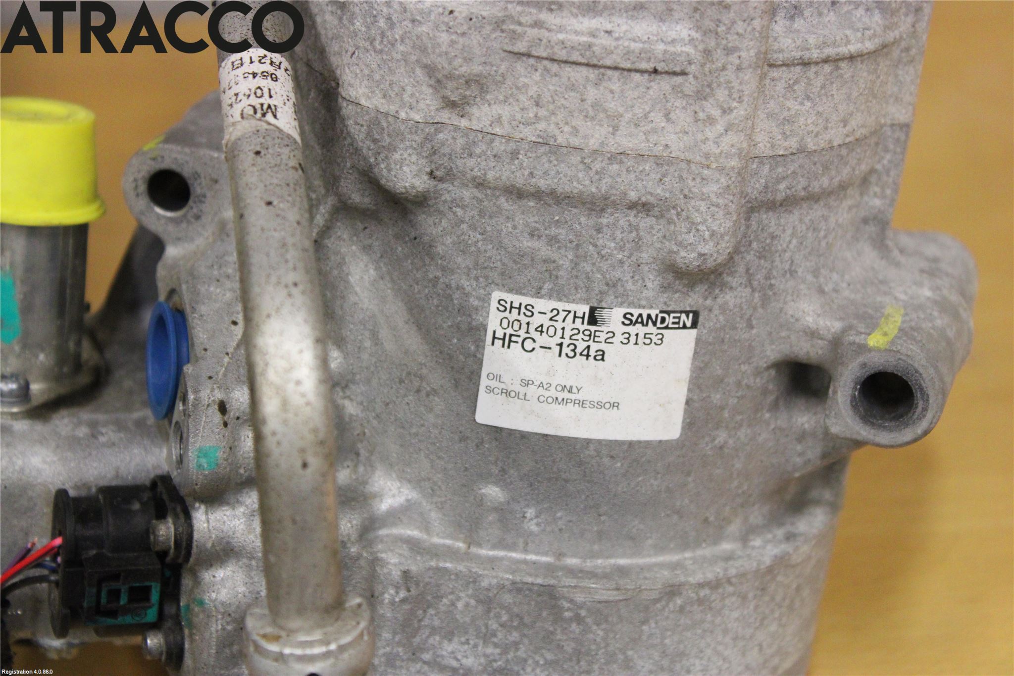 MG ZS EV 20- Varme Ac Kompressor