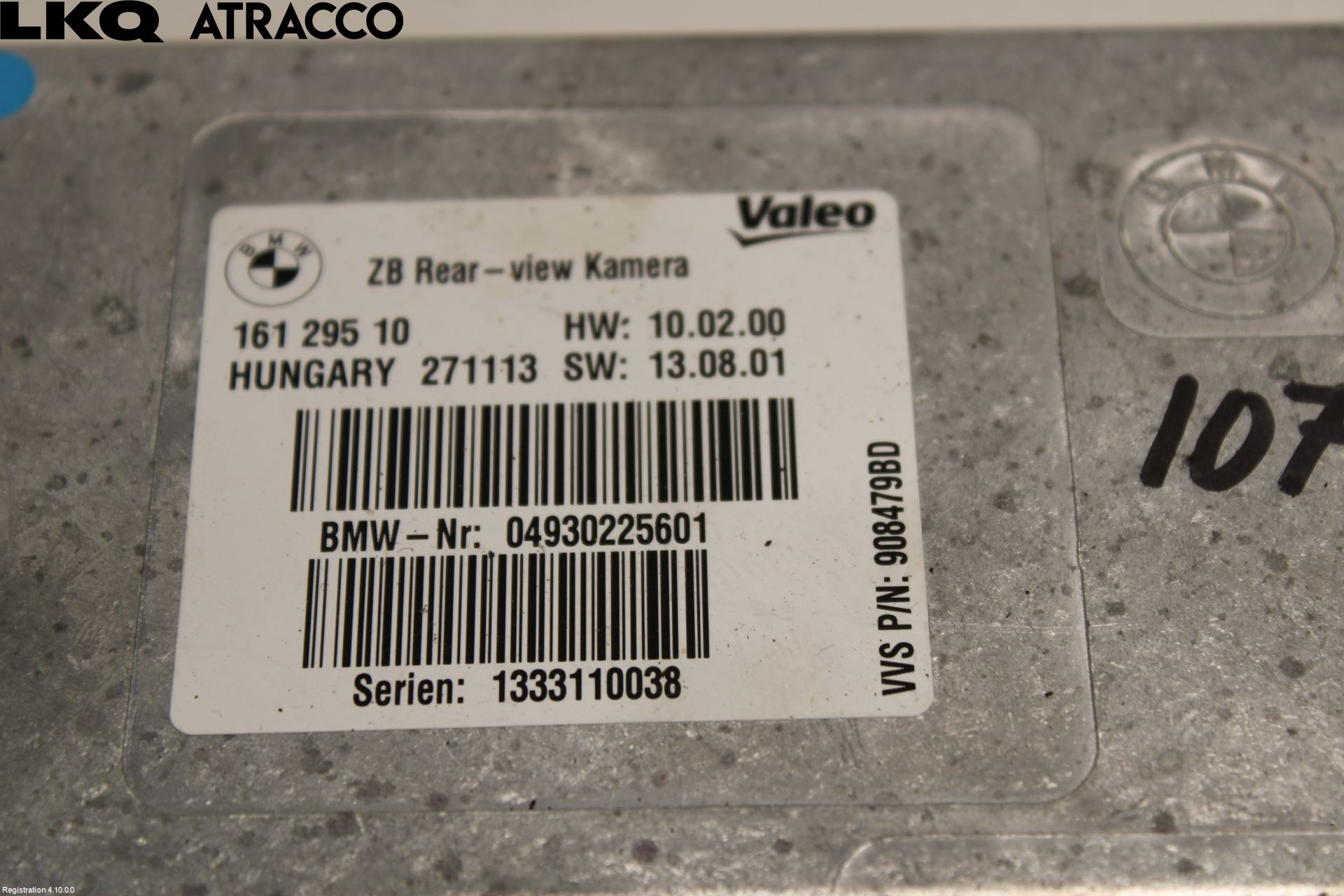 BMW 5 F10/F11/F18 09-17 Styreenhet Øvrig