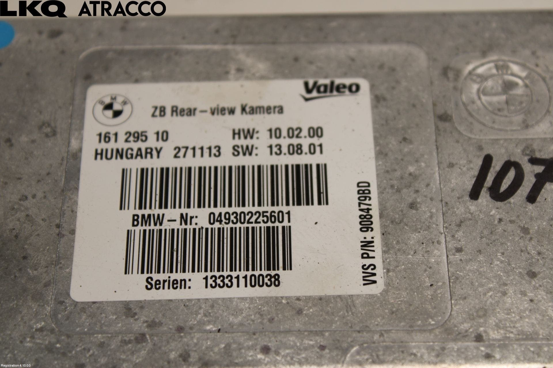 BMW 5 F10/F11/F18 09-17 Styreenhet Øvrig