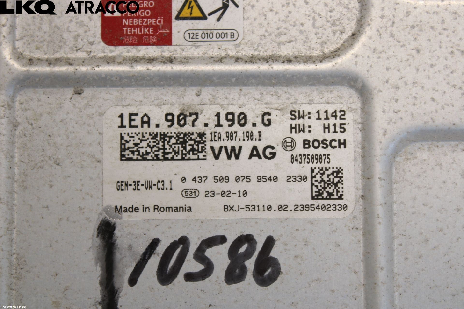 Volkswagen VW ID BUZZ/CARGO 22- Dc-Cd Omformer Hybrid