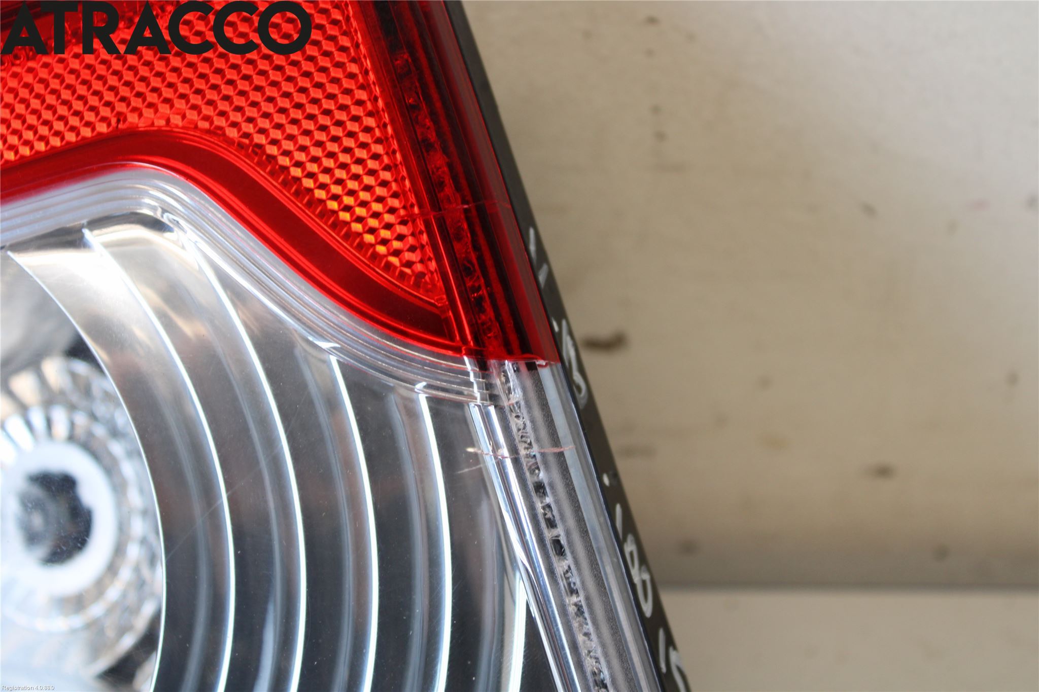 Suzuki SX4 S-CROSS 14-21 Baklykt Venstre  På Luke(Indre