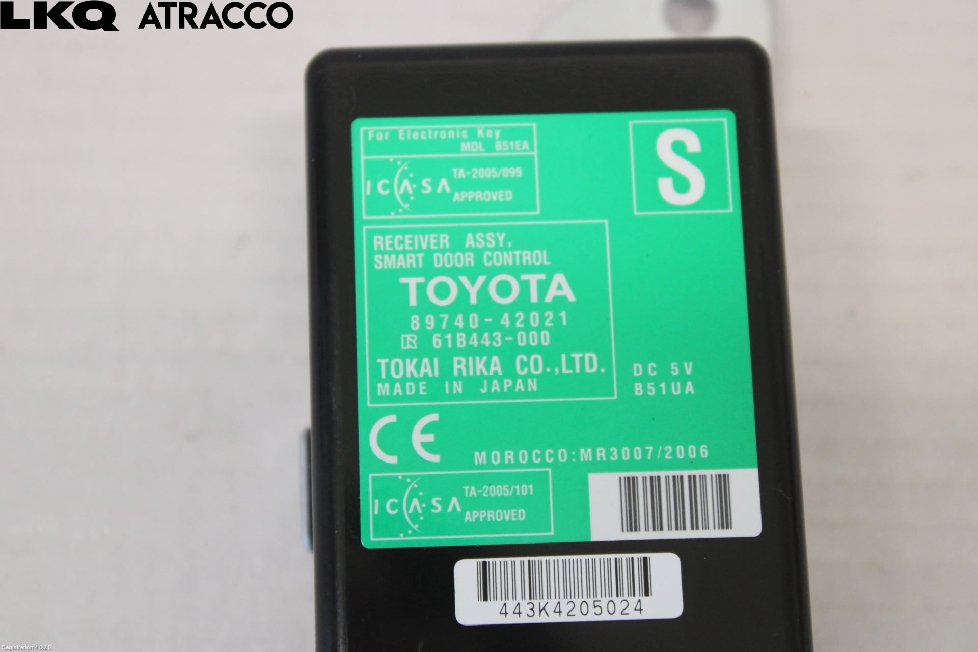 Toyota RAV 4 06-12 Styreenhet Dør