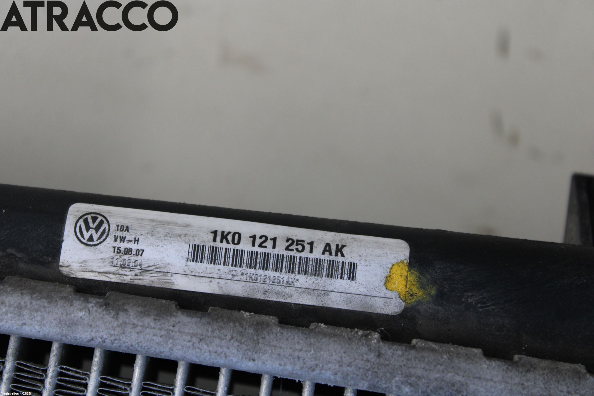 Volkswagen VW GOLF V 04-09 Radiator Manuell