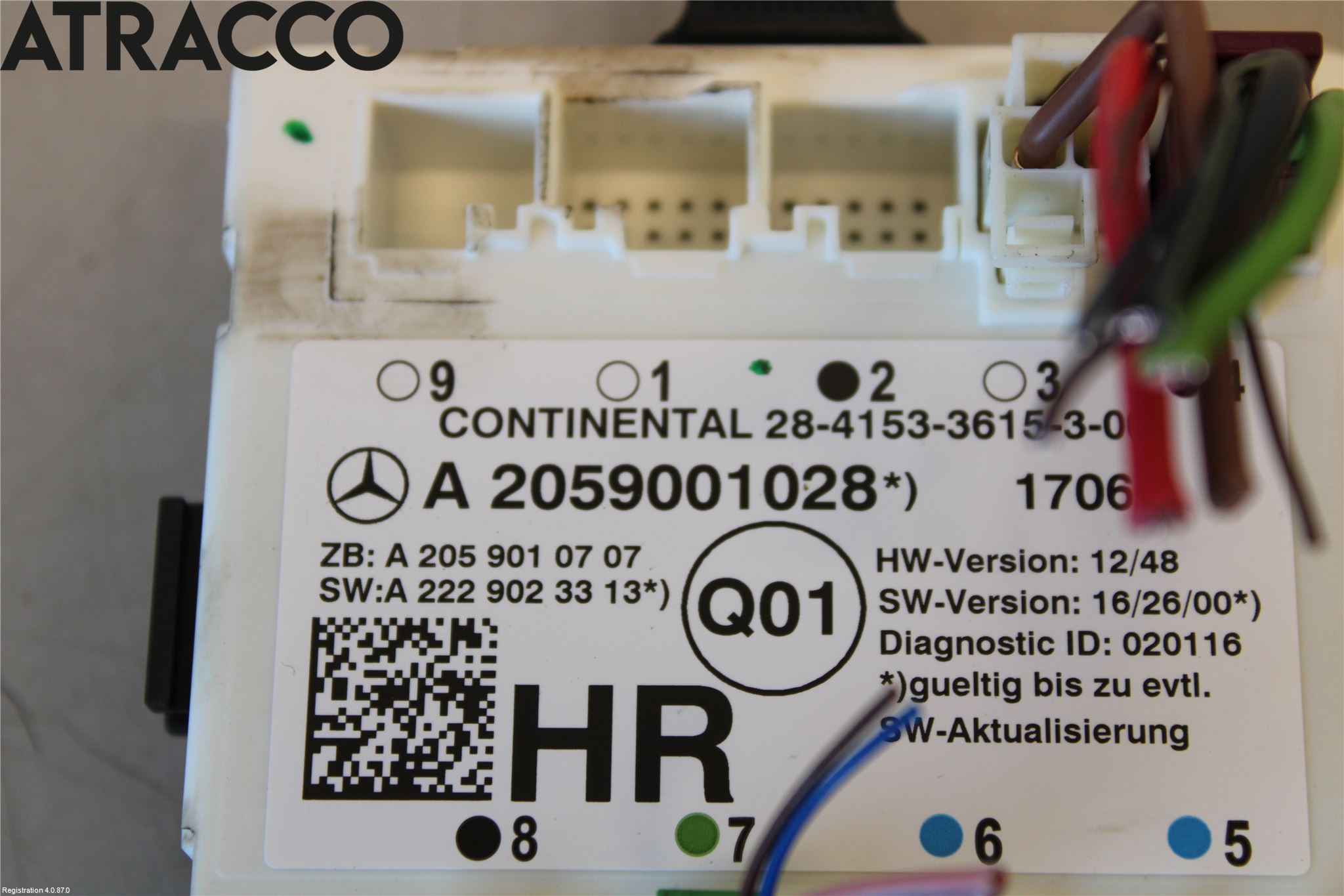 Mercedes-Benz MB C-KLASS (W205) 14-21 Styreenhet Dør