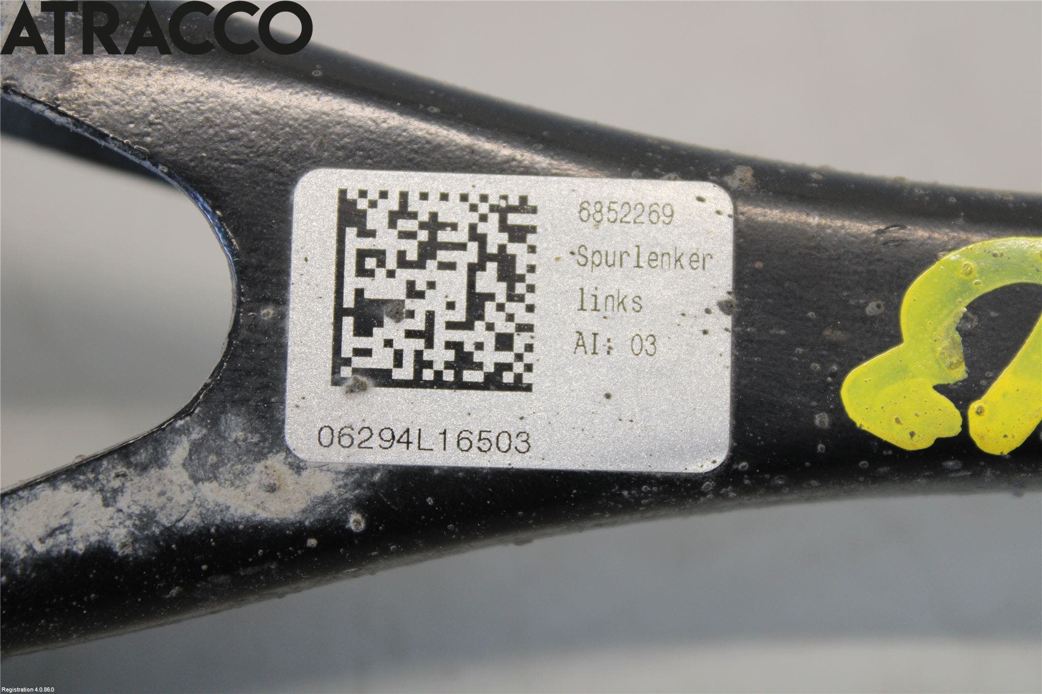 BMW i3 I01 13-22 Bærearm Bak Venstre