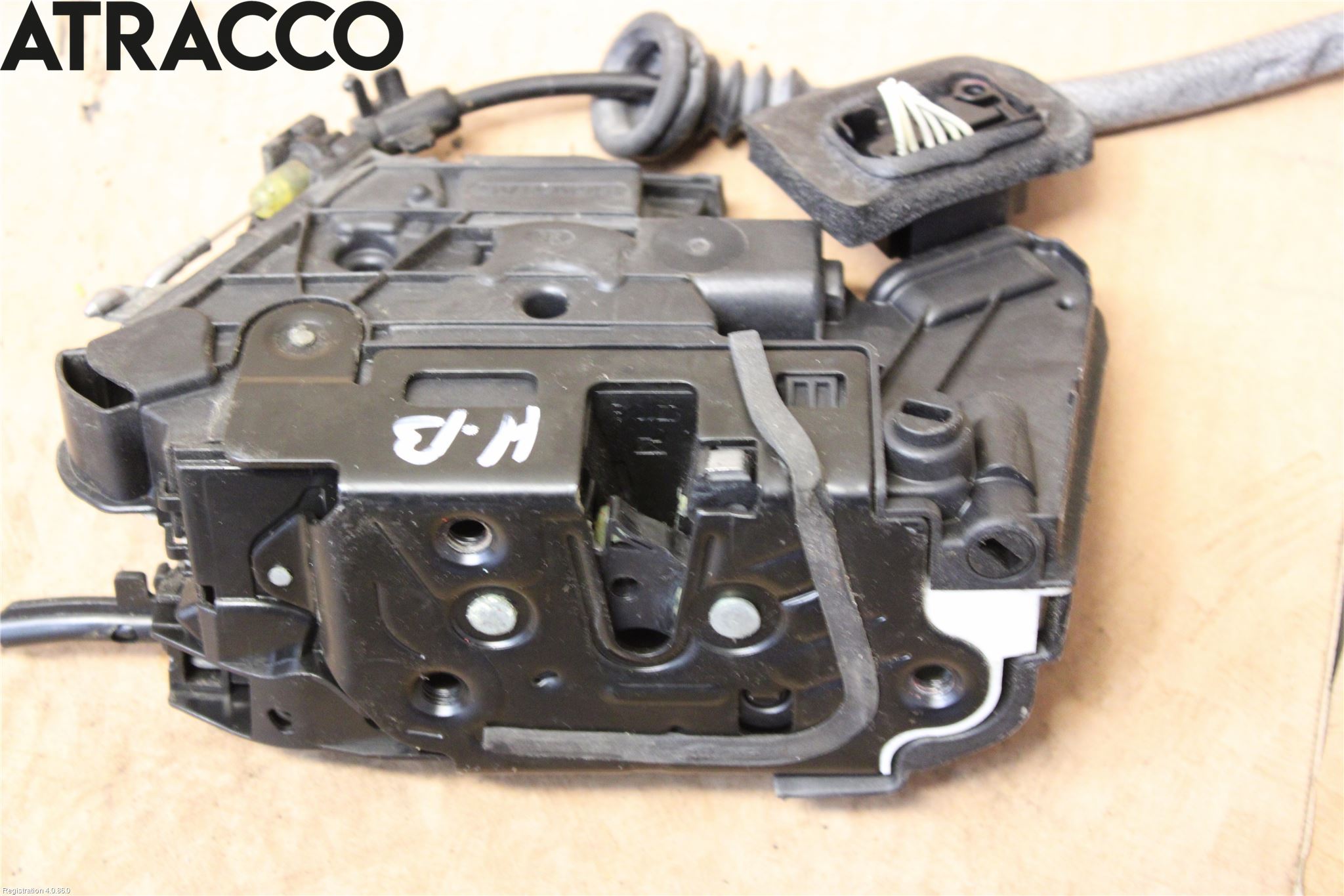 Volkswagen VW GOLF / E-GOLF VII 13-20 Dørlås - Låsekasse