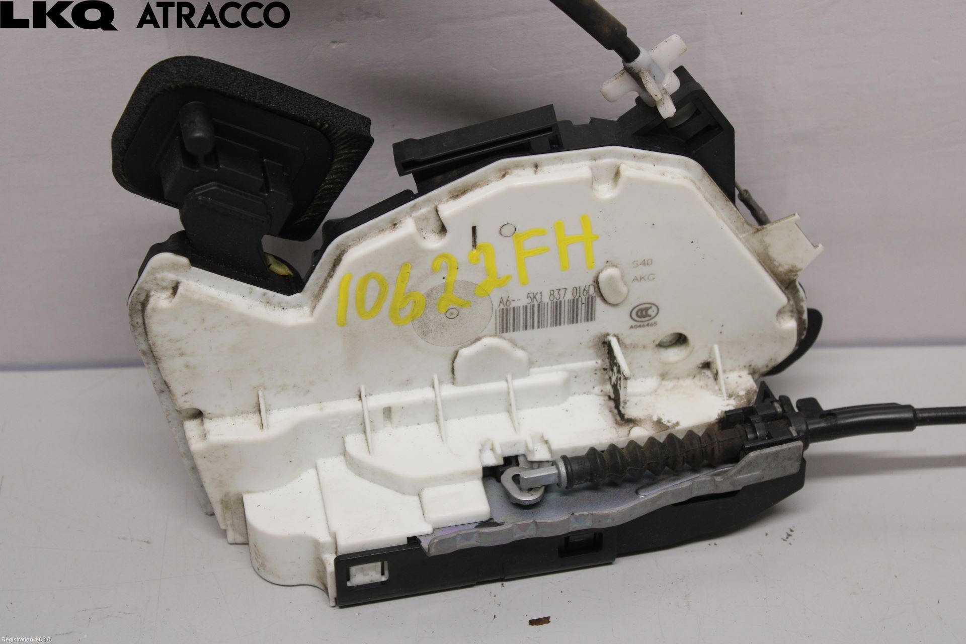 Volkswagen VW GOLF VI 09-13 Dørlås - Låsekasse