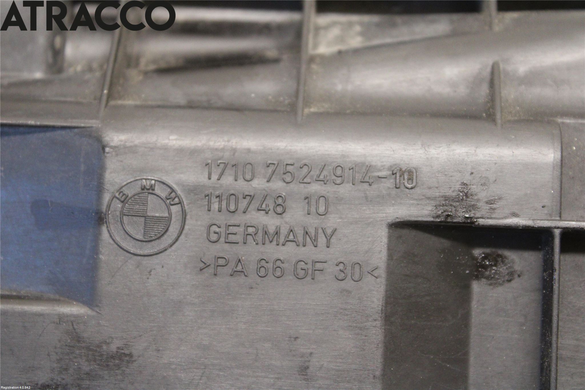 BMW 3 E90/91 SED/TOU 05-12 Radiator Feste - Ramme - Bjelk