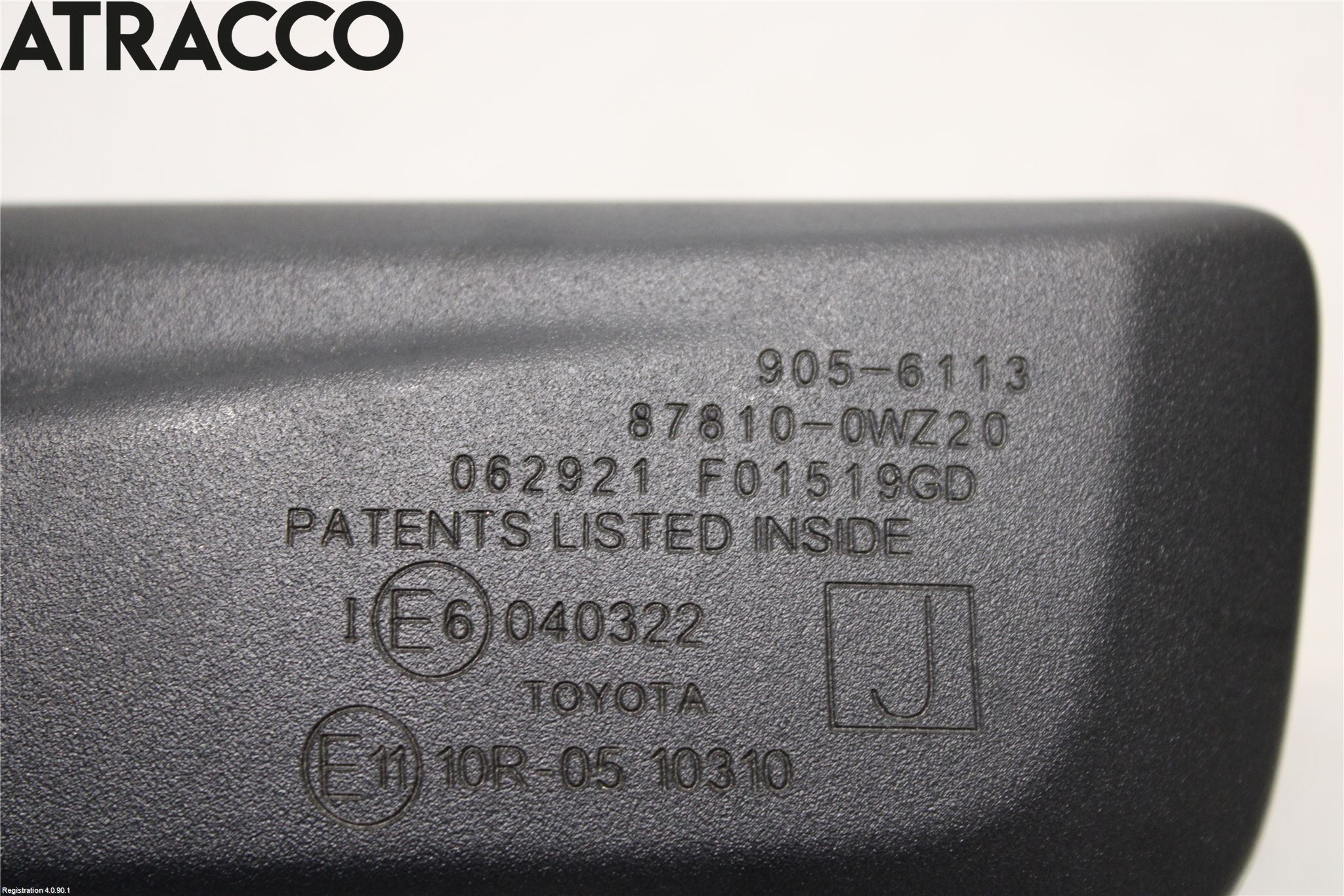 Toyota RAV4 19- Speil Innvendig