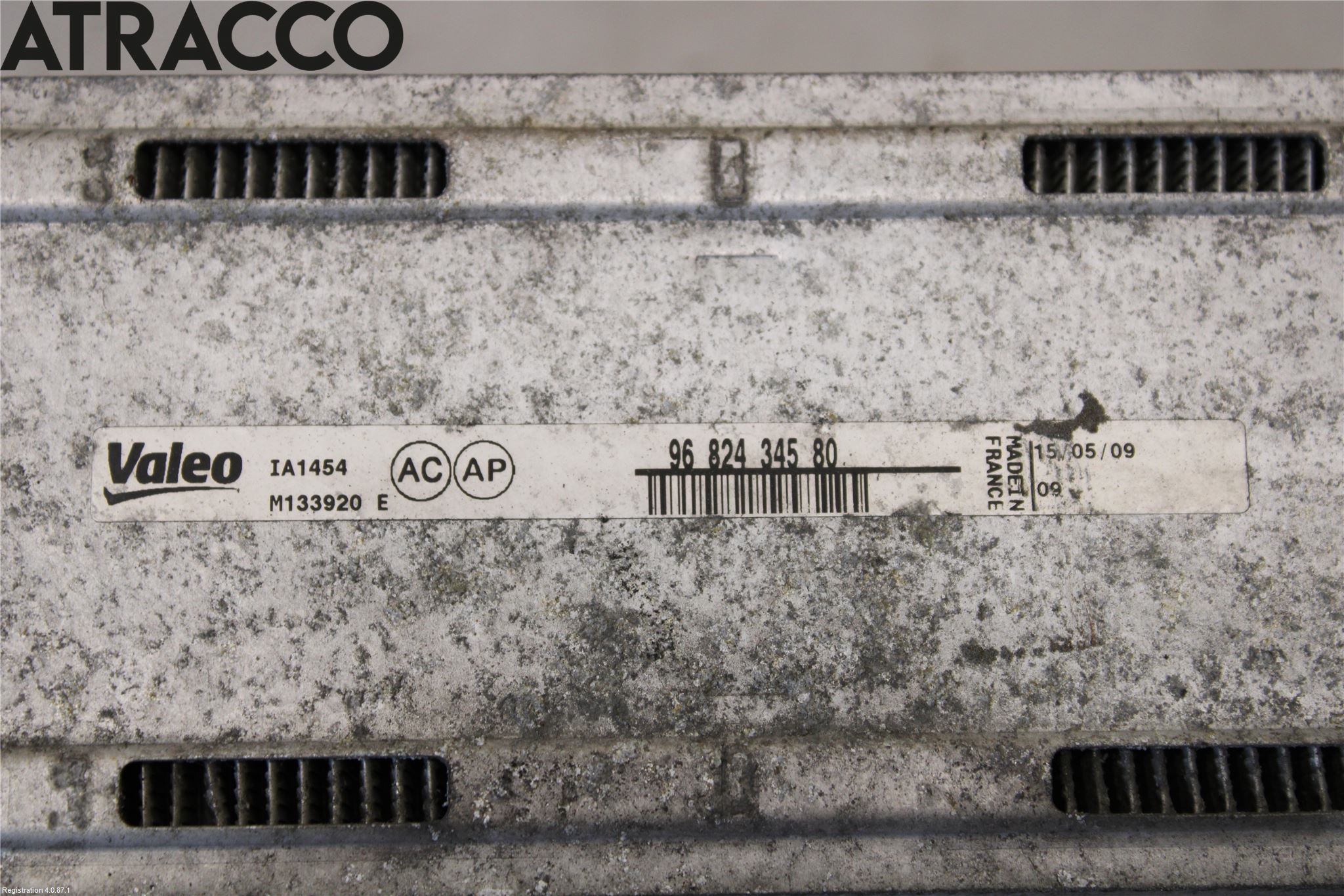 Citroen BERLINGO 08-18 Intercooler Radiator