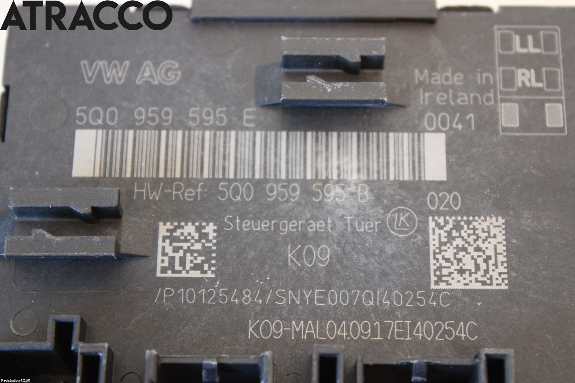 Audi Q2/SQ2 17- Styreenhet Dør