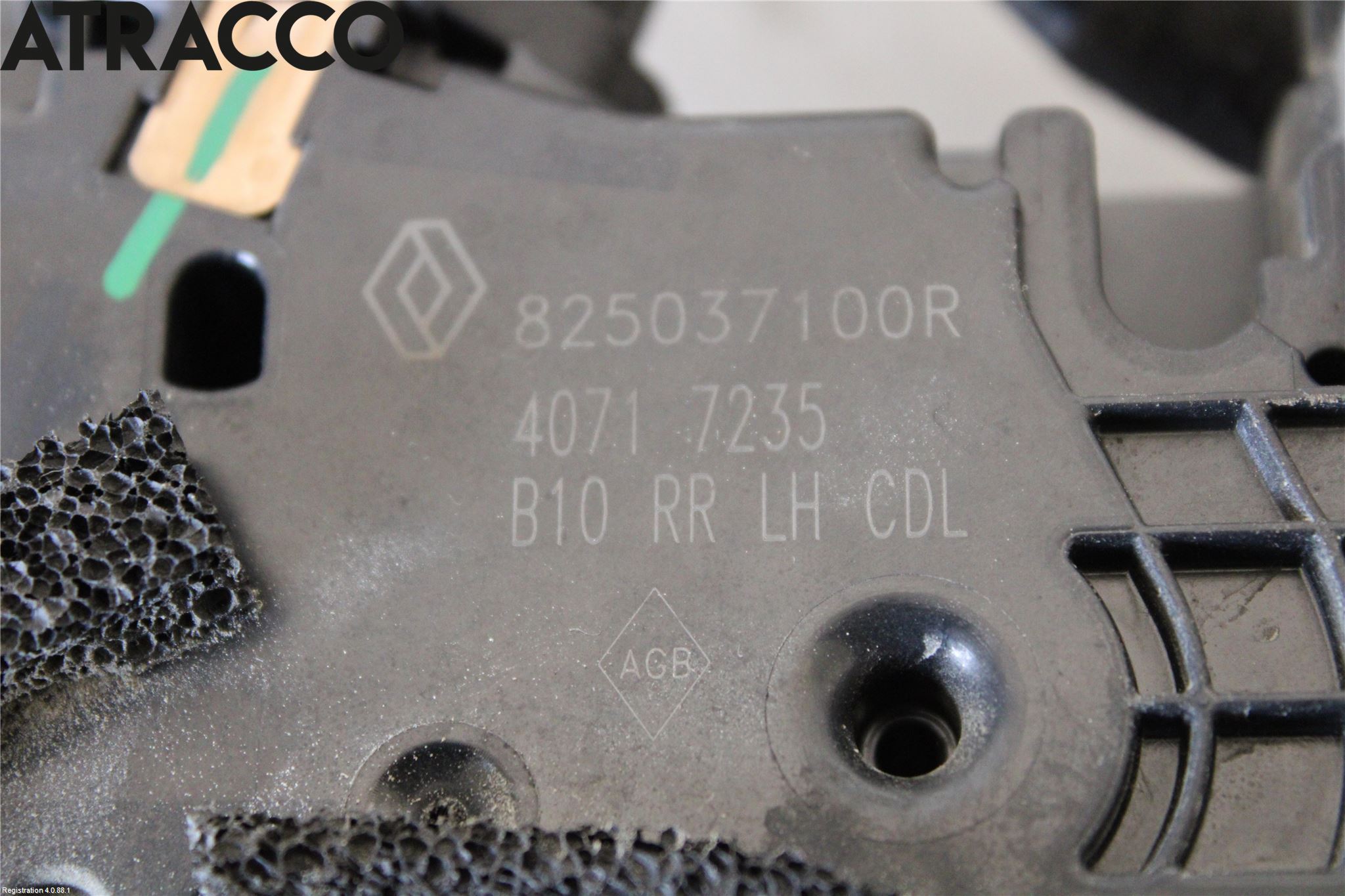 Renault ZOE/E-TECH 13- Dørlås - Låsekasse