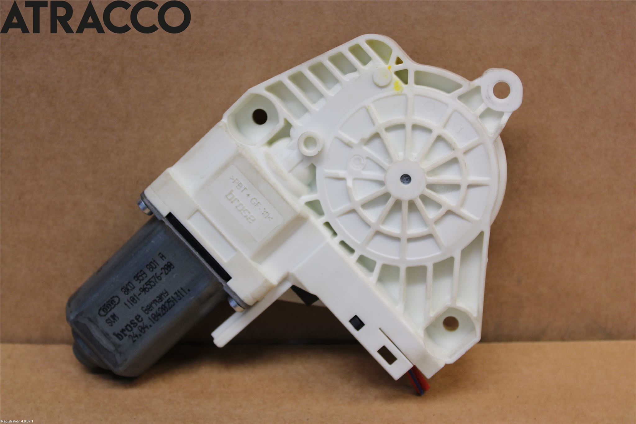 Audi A4/S4 08-11 Vindusheismotor