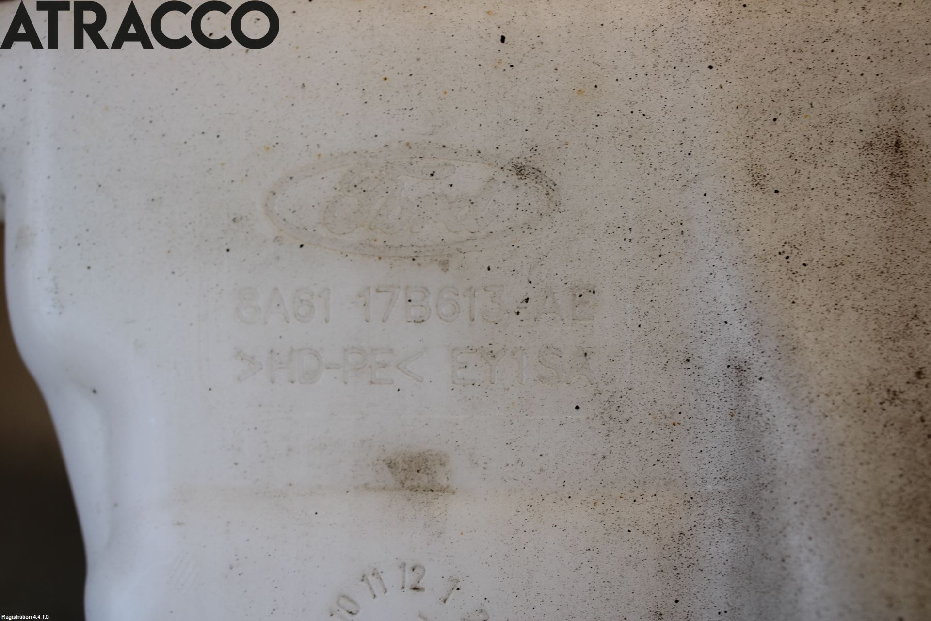 Ford FIESTA 09-12 Spylerbeholder Frontrute-Lykte