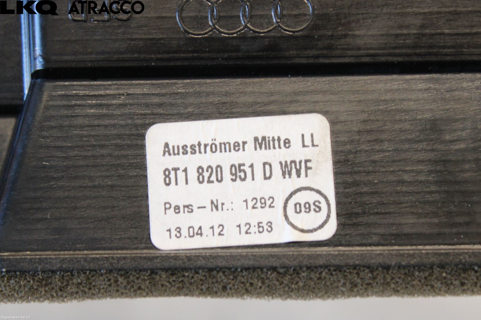 Audi A4 ALLROAD 09-16 Dashbord Kanal - Dyse