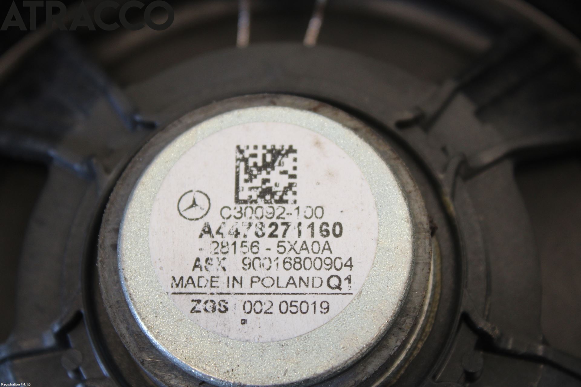 Mercedes-Benz MB VITO/V-KLASS (W640,W447,W448) 14- Innr Høyttaler