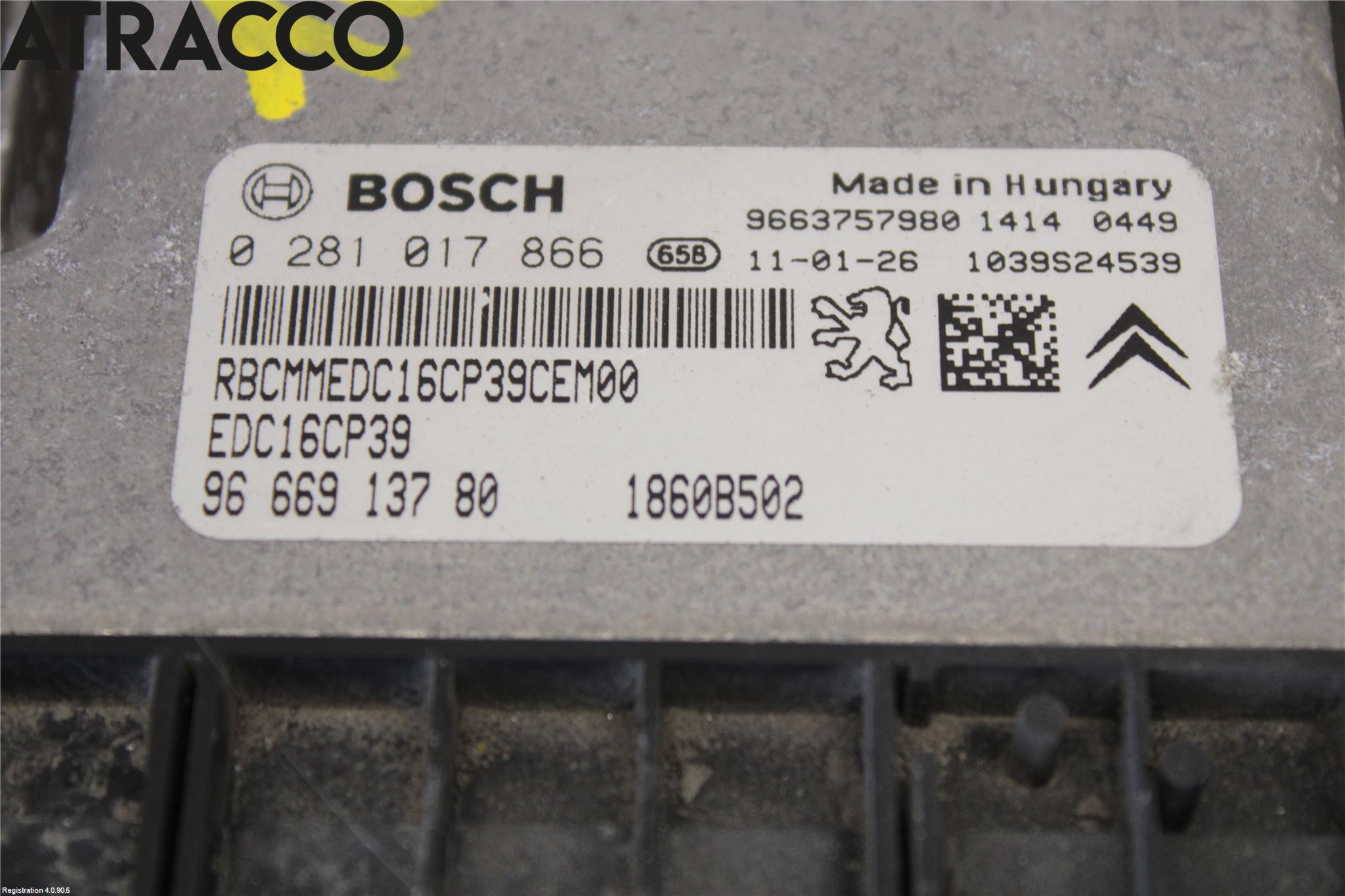 Citroen C-CROSSER Styreenhet Innsprøytning