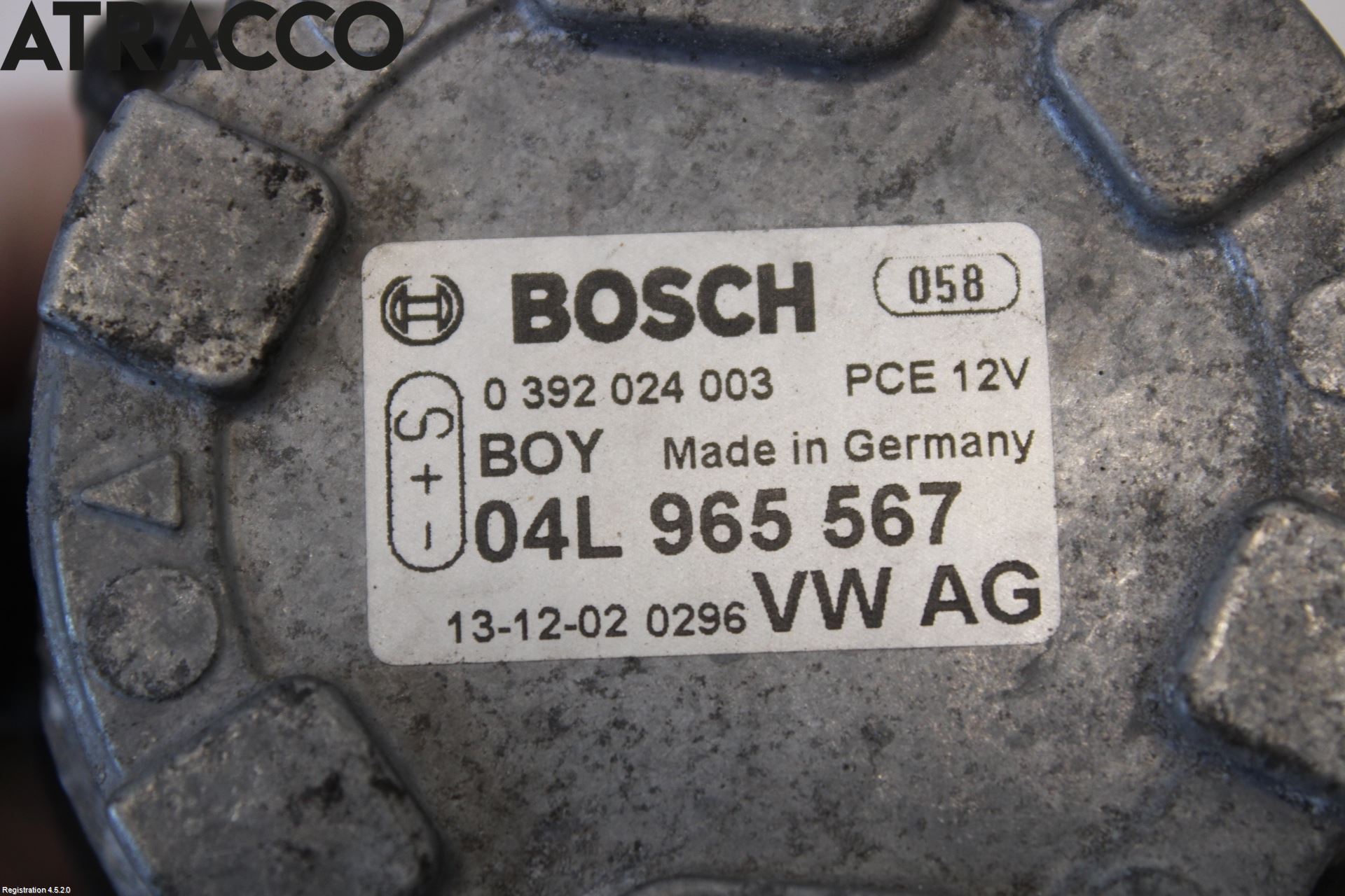 Volkswagen VW UP! / E-UP! Vannpumpe