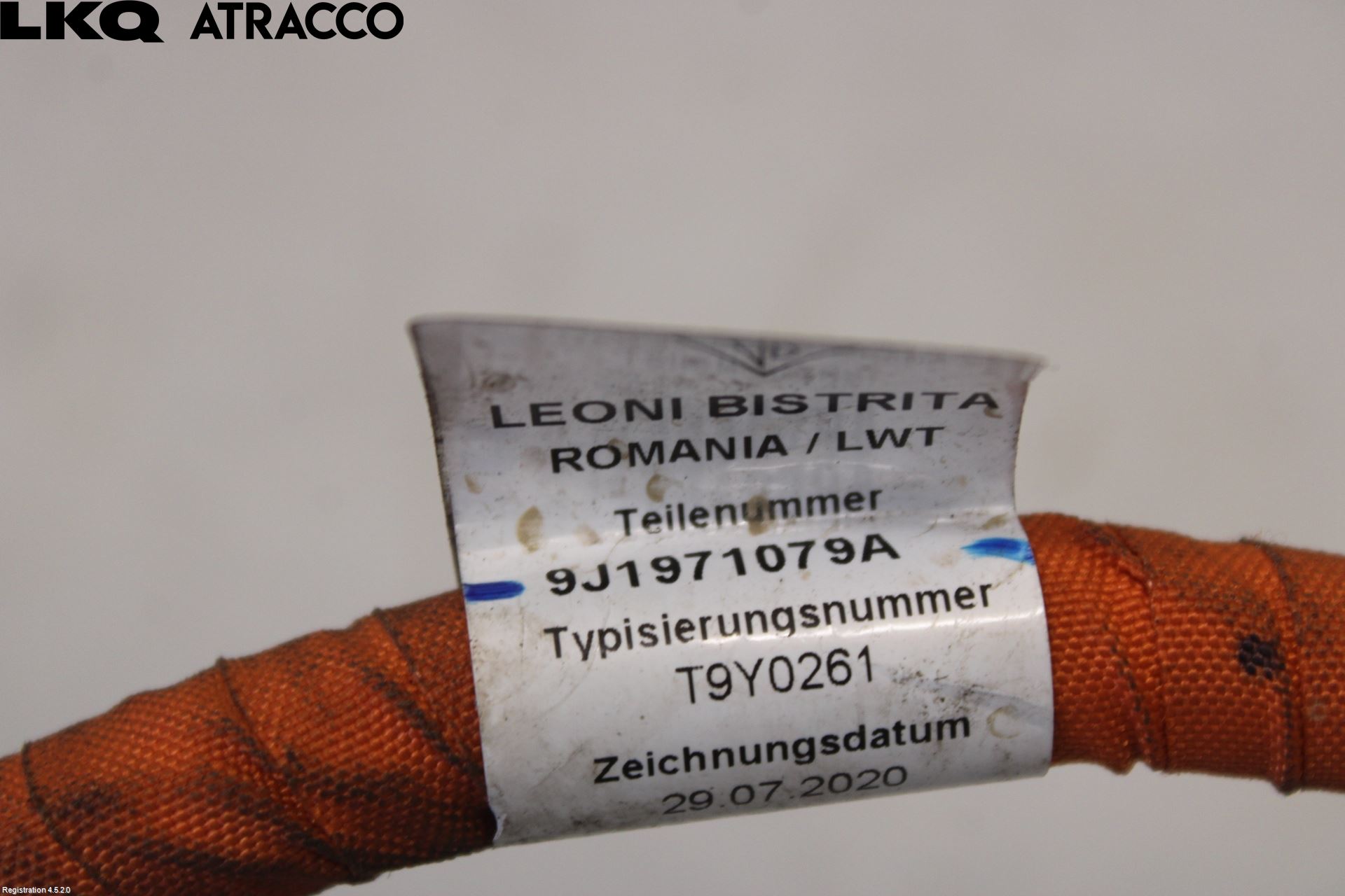 Porsche TAYCAN 20- Kabelhärva Högspänning