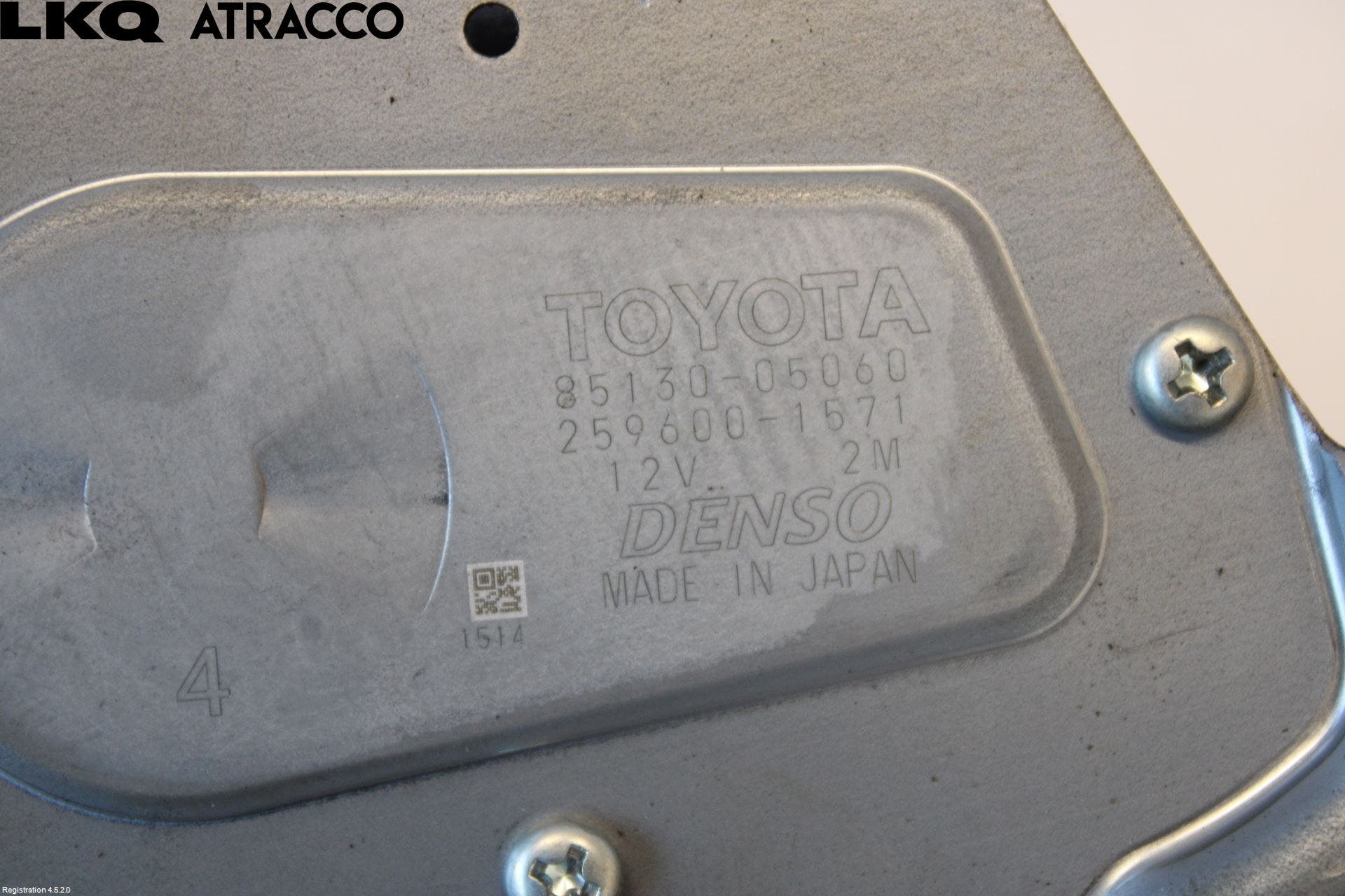 Toyota AVENSIS 09-15 Viskermotor Bakluke