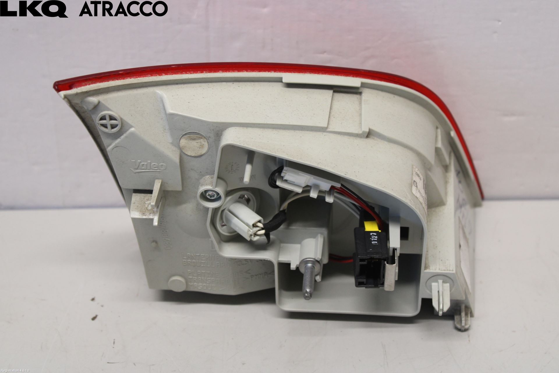 Peugeot 508 11-18 Baklykt Høyre  På Luke(Indre)