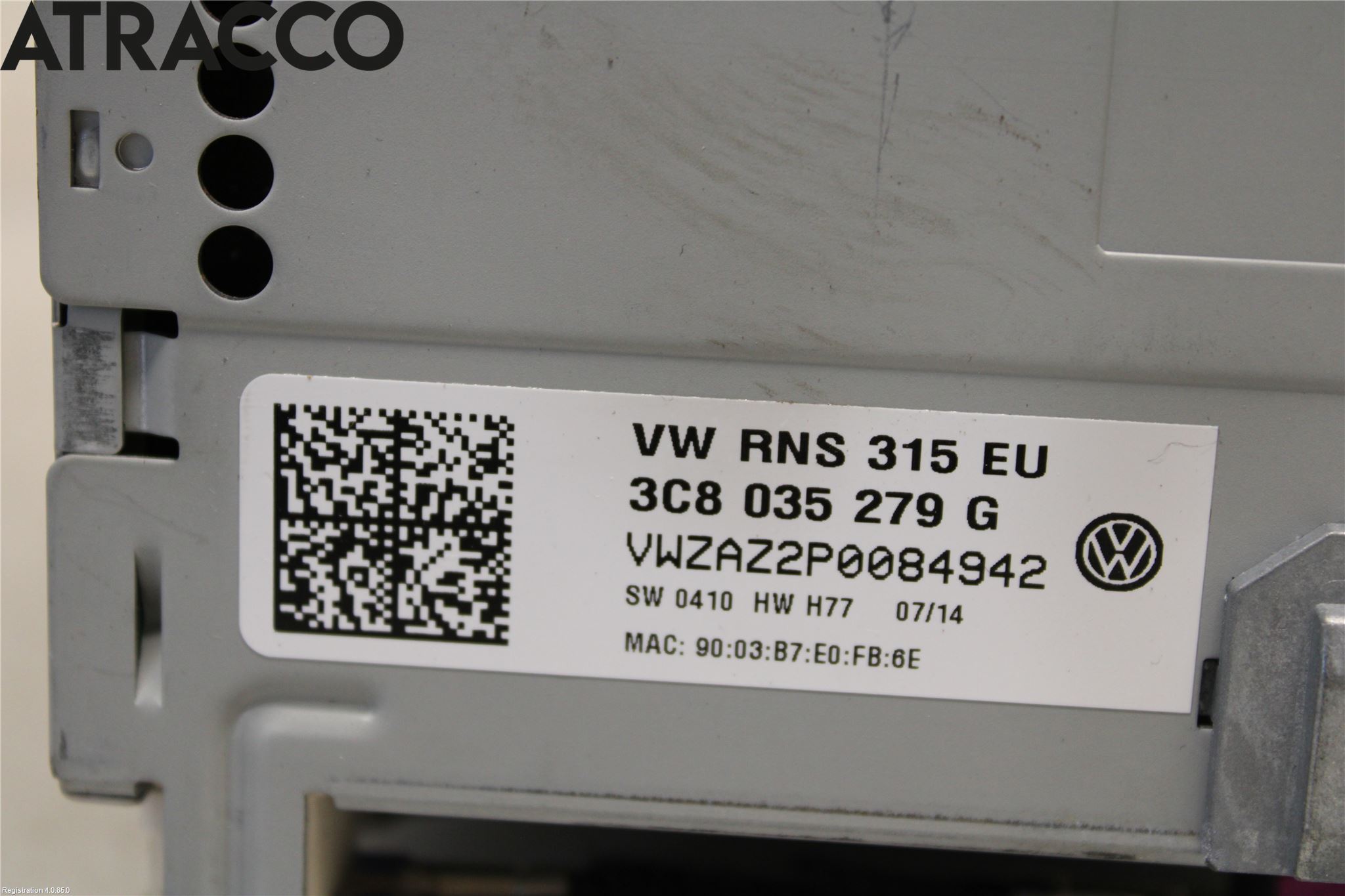 Volkswagen VW PASSAT 11-14 Stereo Radio Med Cd