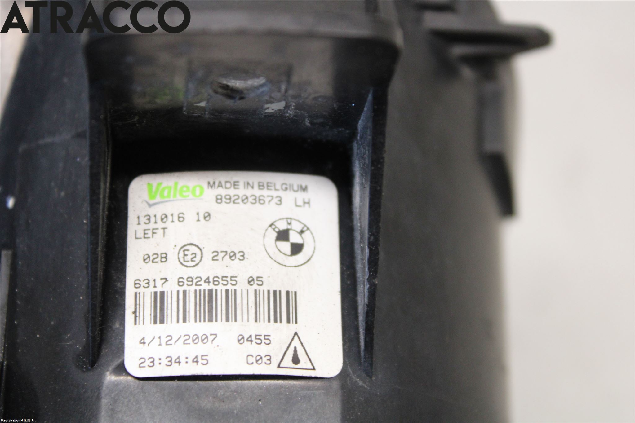 BMW X3 E83     03-10 Frontlykt-Kurve-Tåkelys