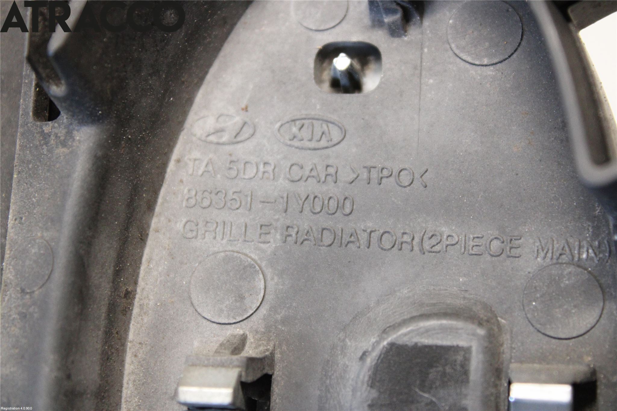 Kia PICANTO 12-17 Grill Komplett