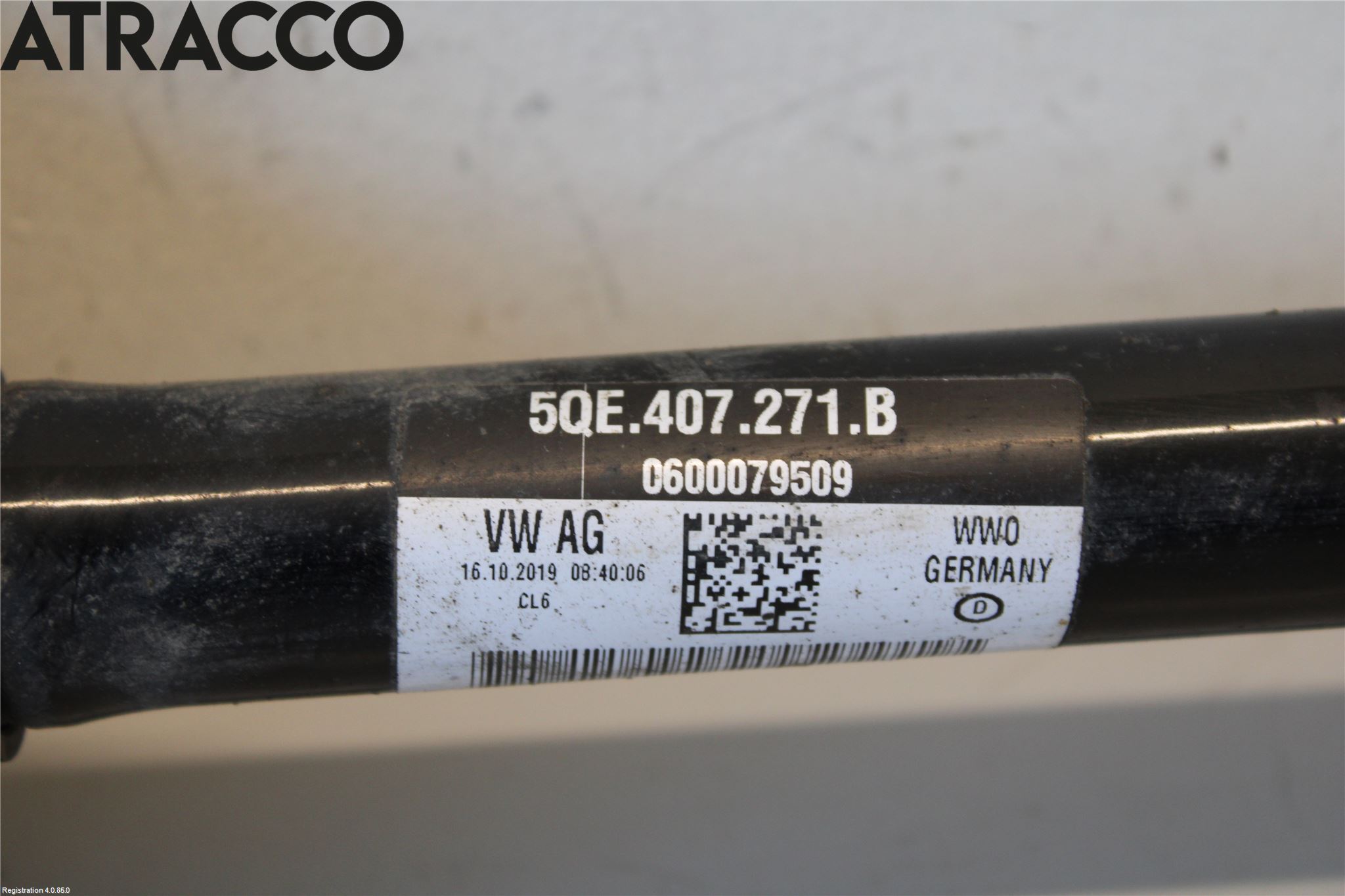 Volkswagen VW GOLF / E-GOLF VII 13-20 Drivaksel Foran Kompl Venstre