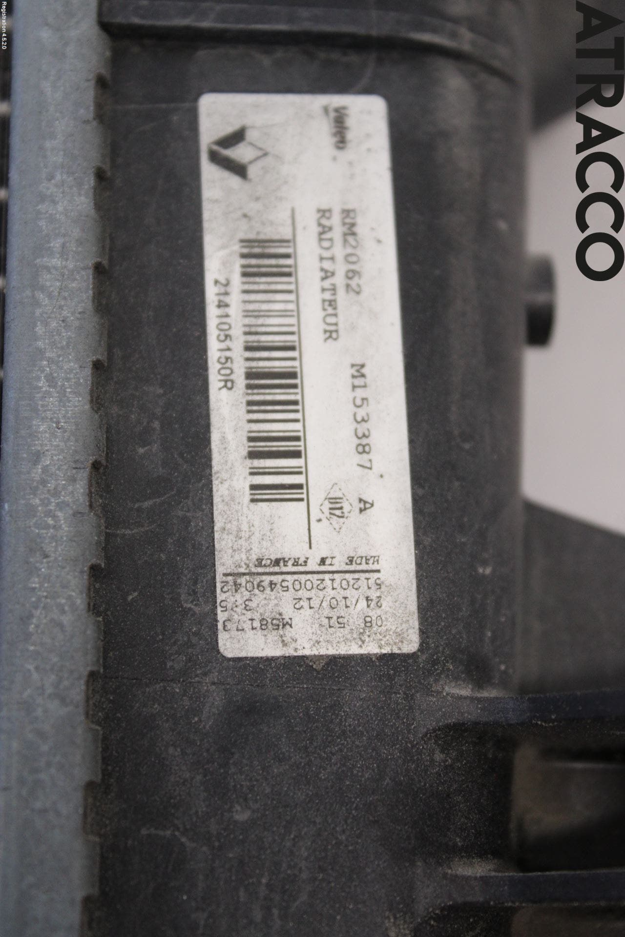 Renault MEGANE III 09-15 Radiator Manuell