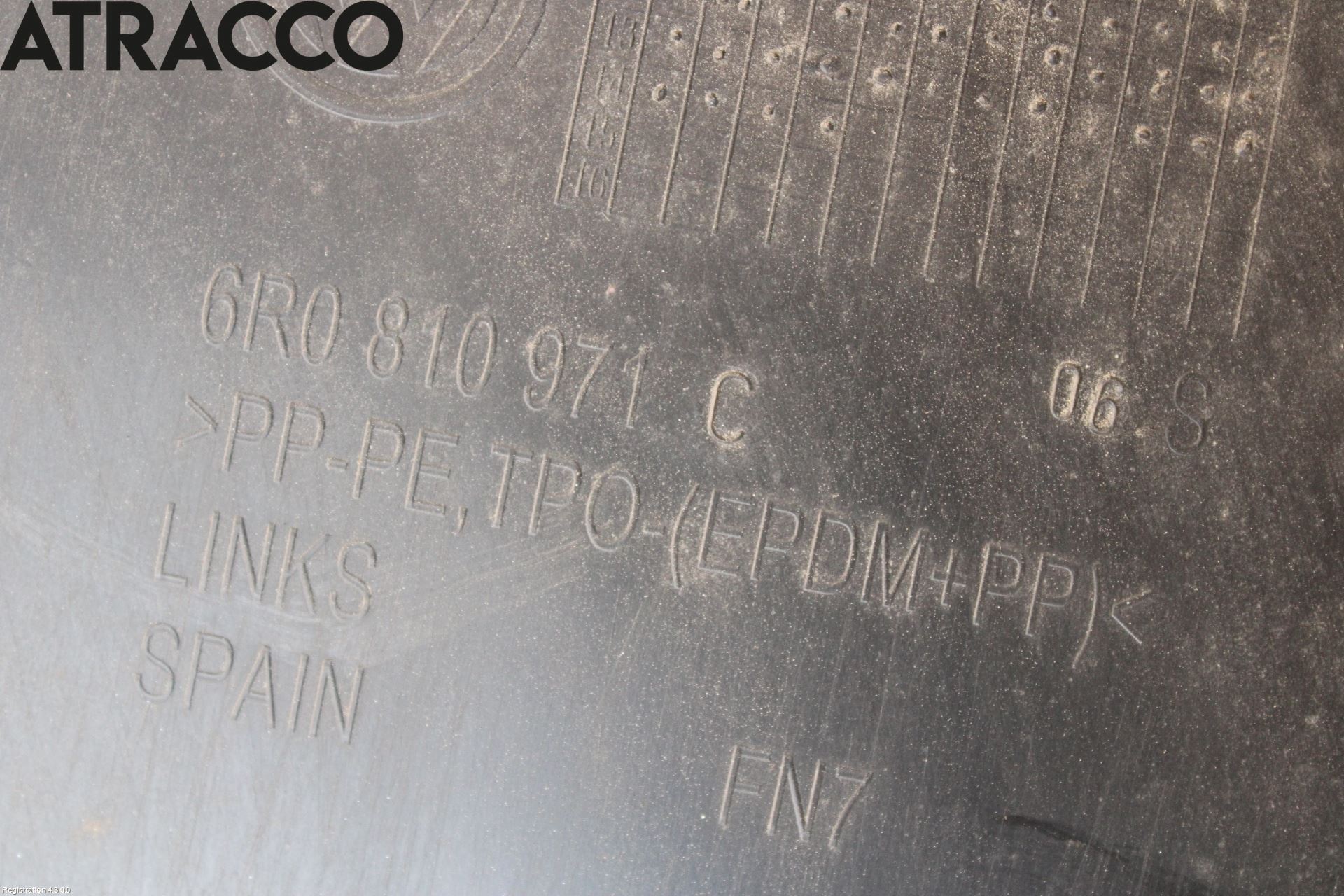 Volkswagen VW POLO 10-17 Skjerm Indre