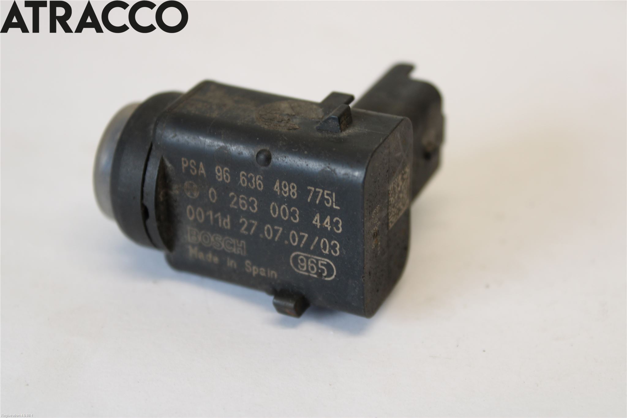 Peugeot 407 Sensor Parkering Front