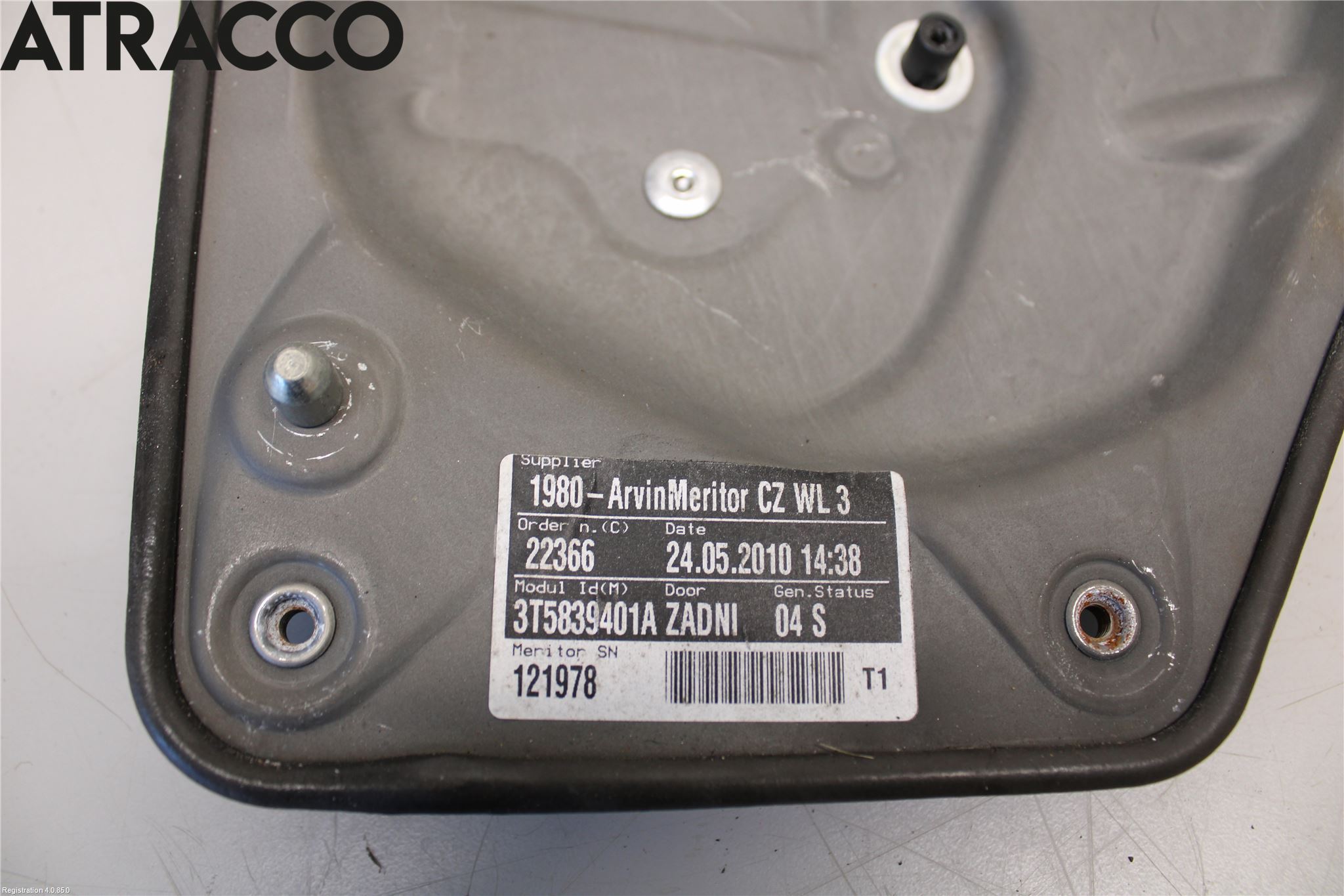 Skoda SUPERB 09-15 Vindusheis