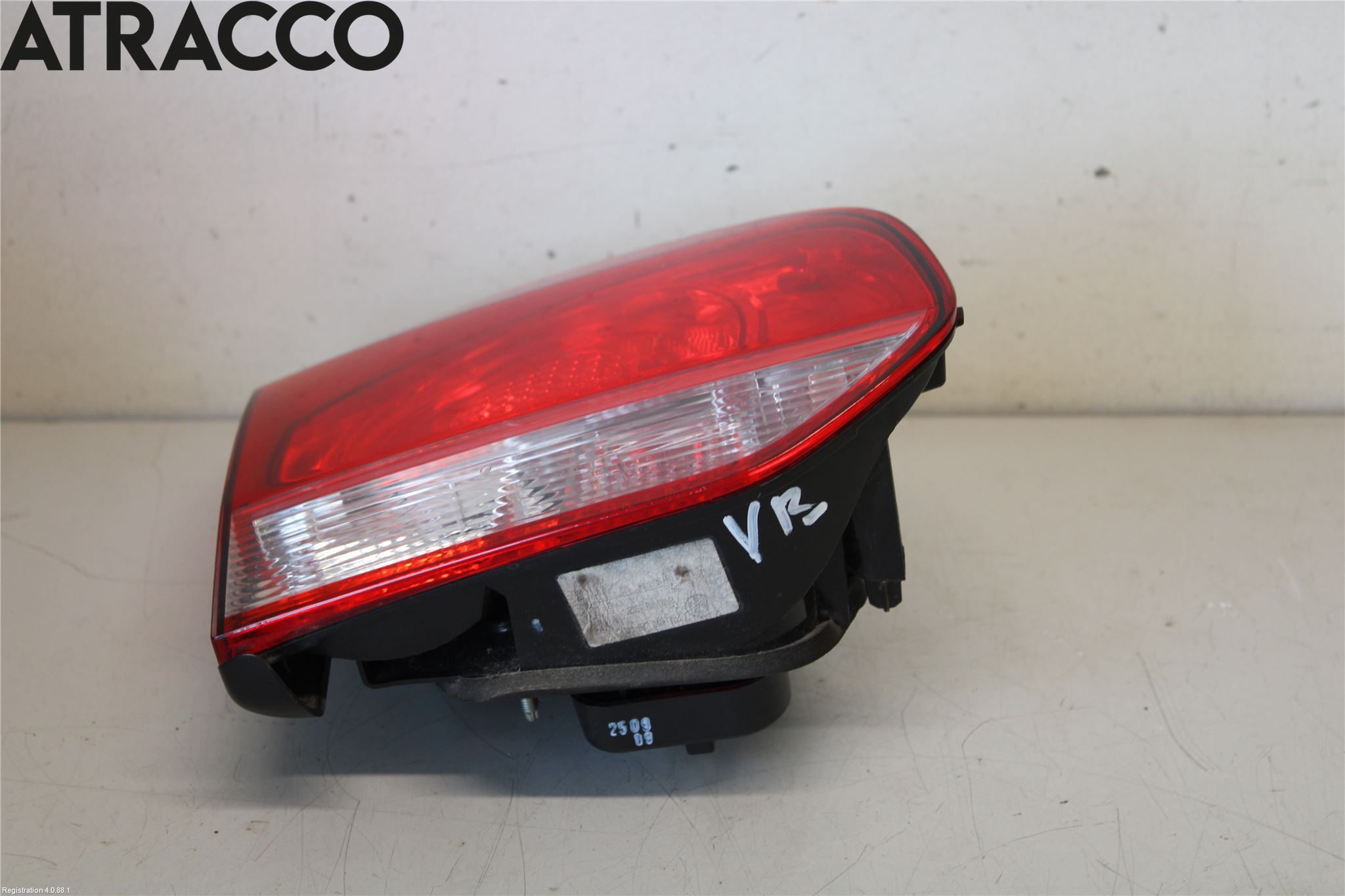 Volkswagen VW GOLF VI 09-13 Baklykt Venstre  På Luke(Indre