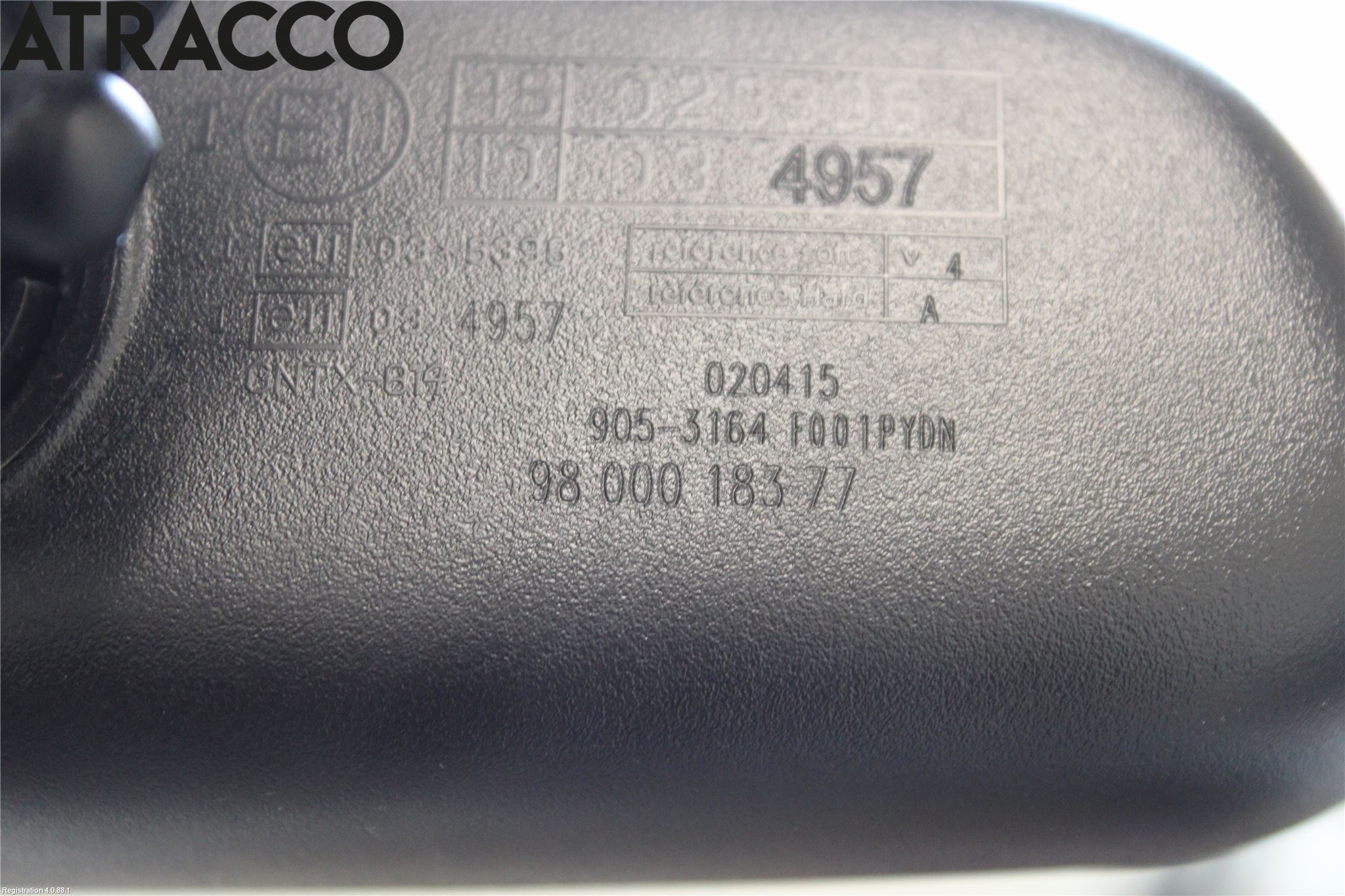 Peugeot 308 14-21 Speil Innvendig