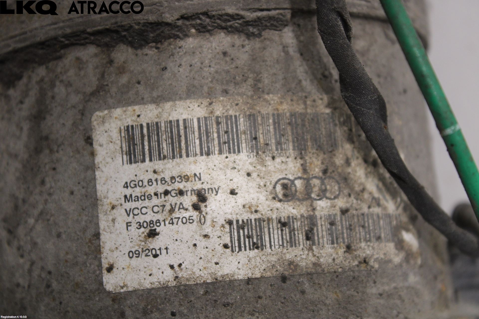 Audi A7/S7 4G 11-17 Nivåreg Belg - Luftpute