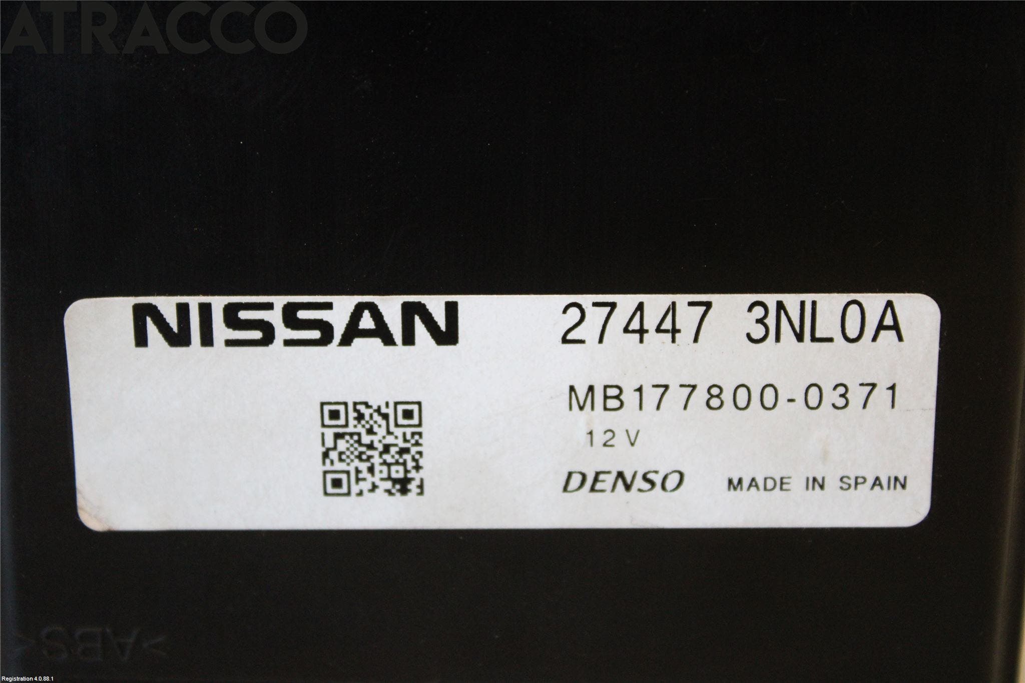 Nissan LEAF 18- Styreenhet Klima