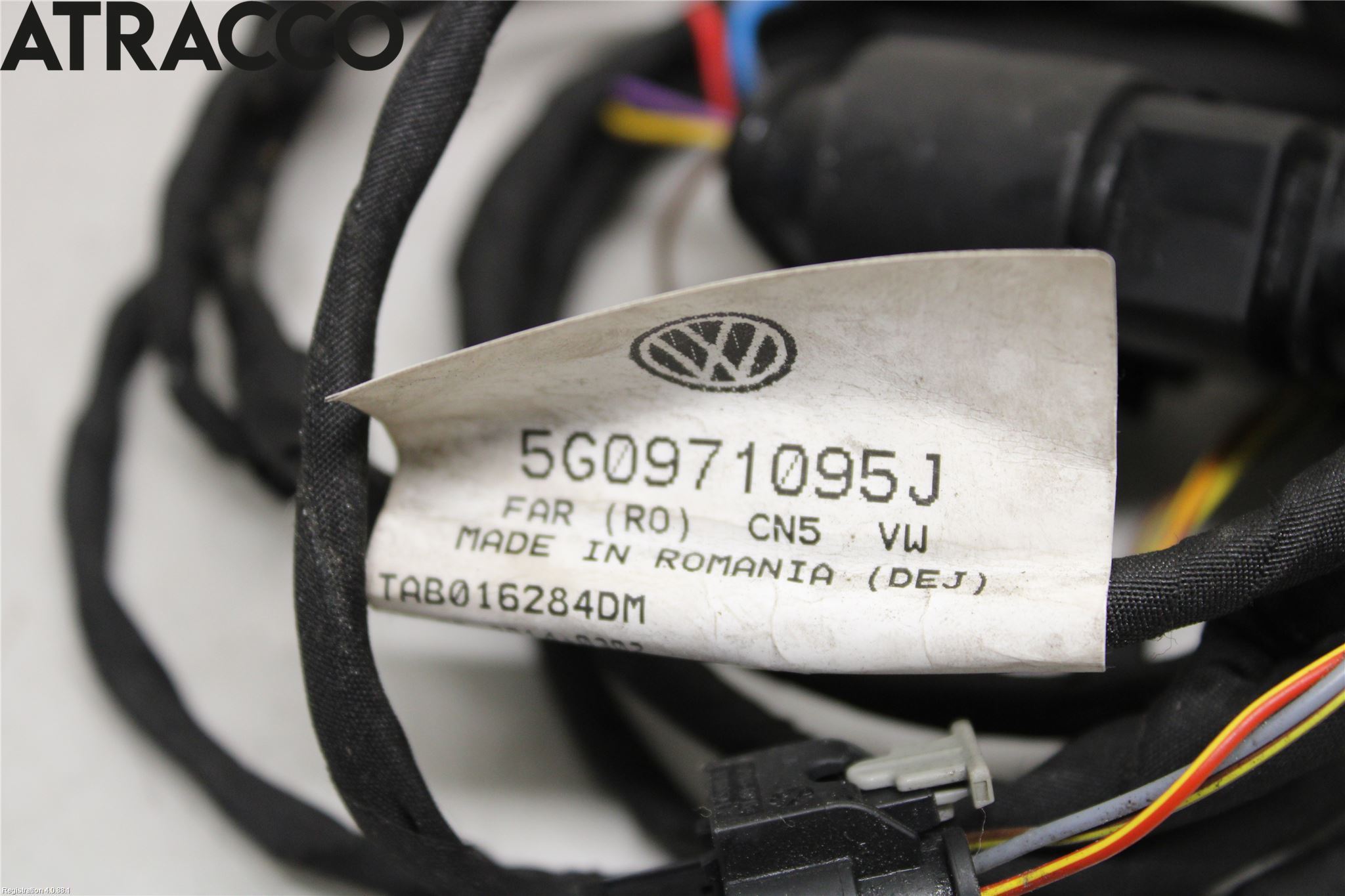 Volkswagen VW GOLF / E-GOLF VII 13-20 Ledningsnett