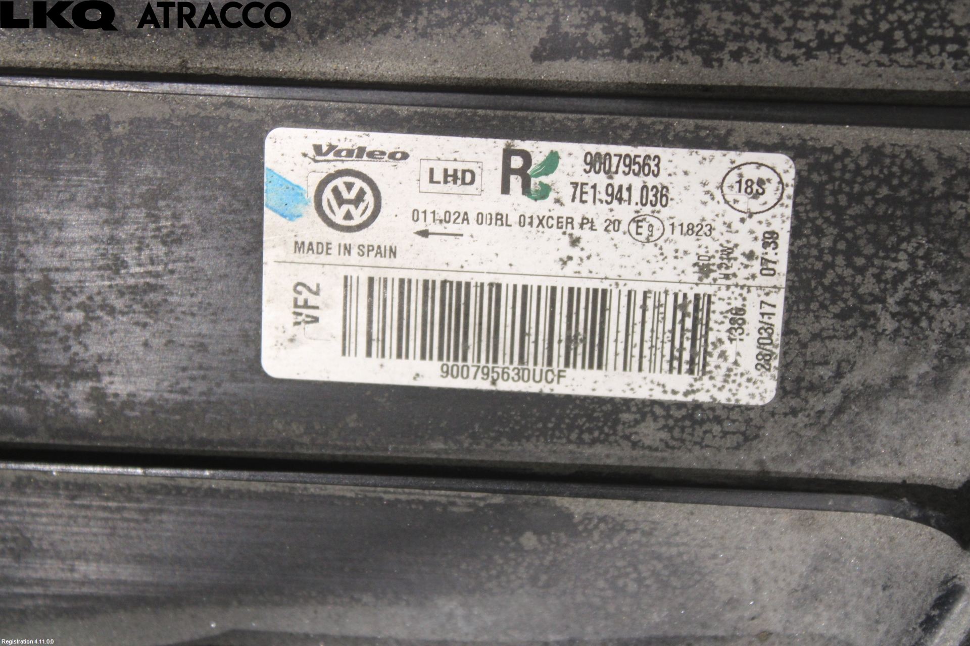 Volkswagen VW TRANSP/CARAVELLE (T6) 16-22 Frontlykt Høyre