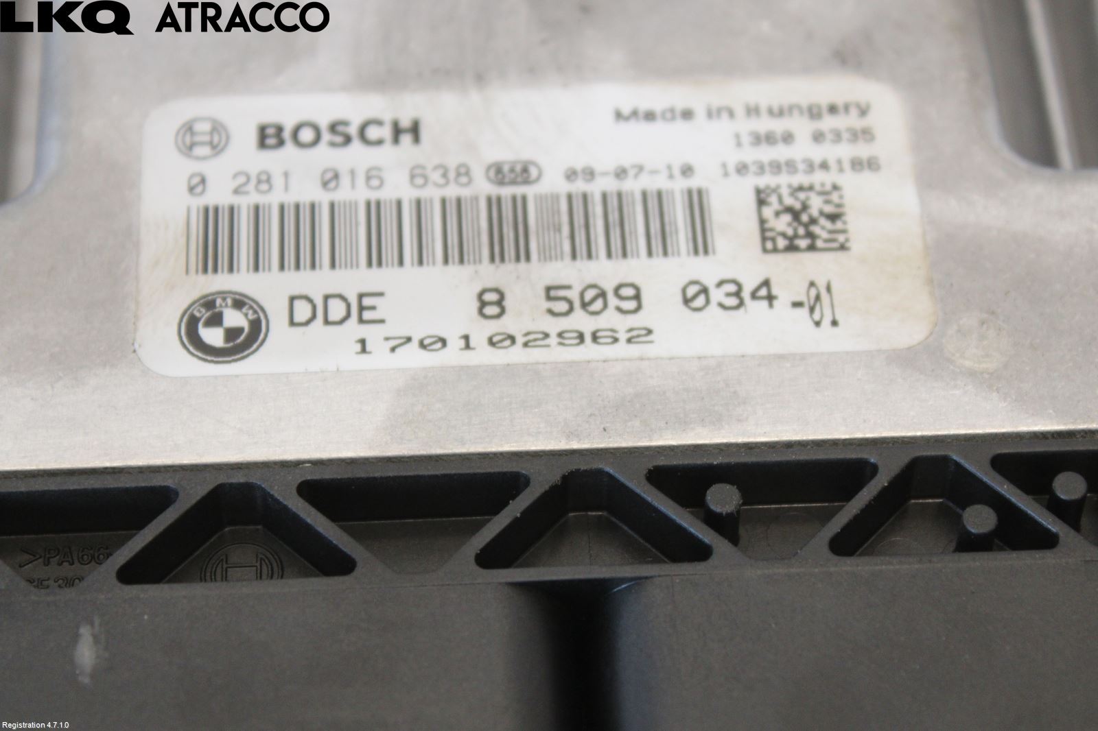 BMW 5 E60/61 Sed/Tou 02-10 Styreenhet Innsprøytning